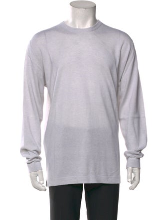 Thom Sweeney Crew Neck Long Sleeve Pullover