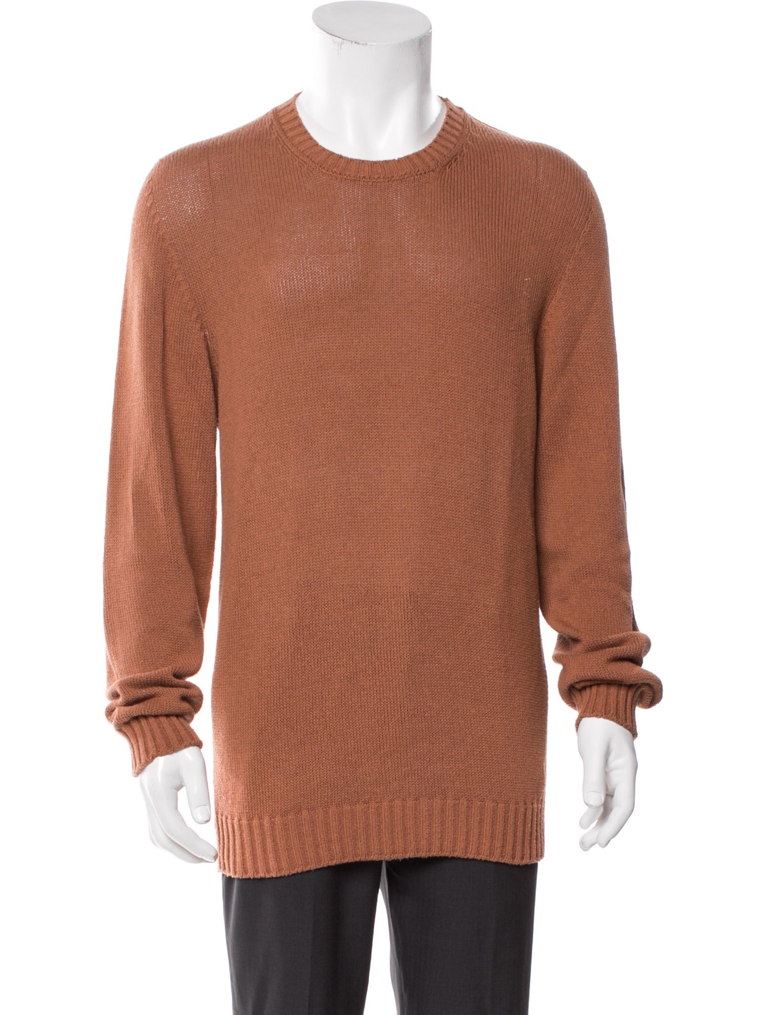 Thom Sweeney Silk Crew Neck Pullover