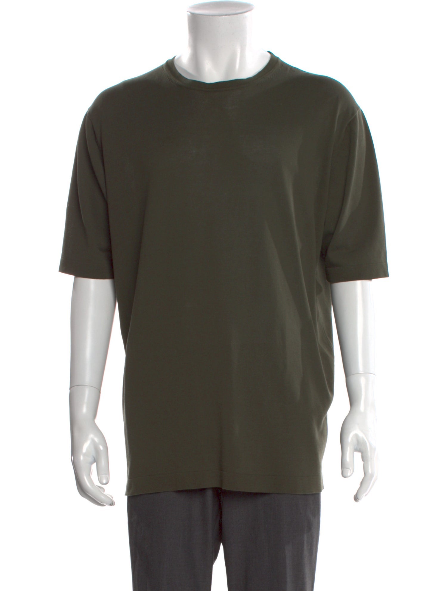 Thom Sweeney Crew Neck Short Sleeve T-Shirt