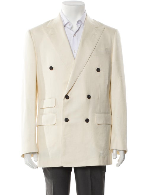 Thom Sweeney Wool Cutout Accent Blazer