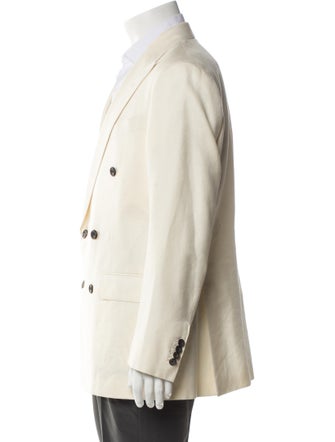 Thom Sweeney Wool Cutout Accent Blazer