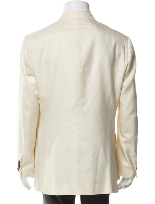 Thom Sweeney Wool Cutout Accent Blazer