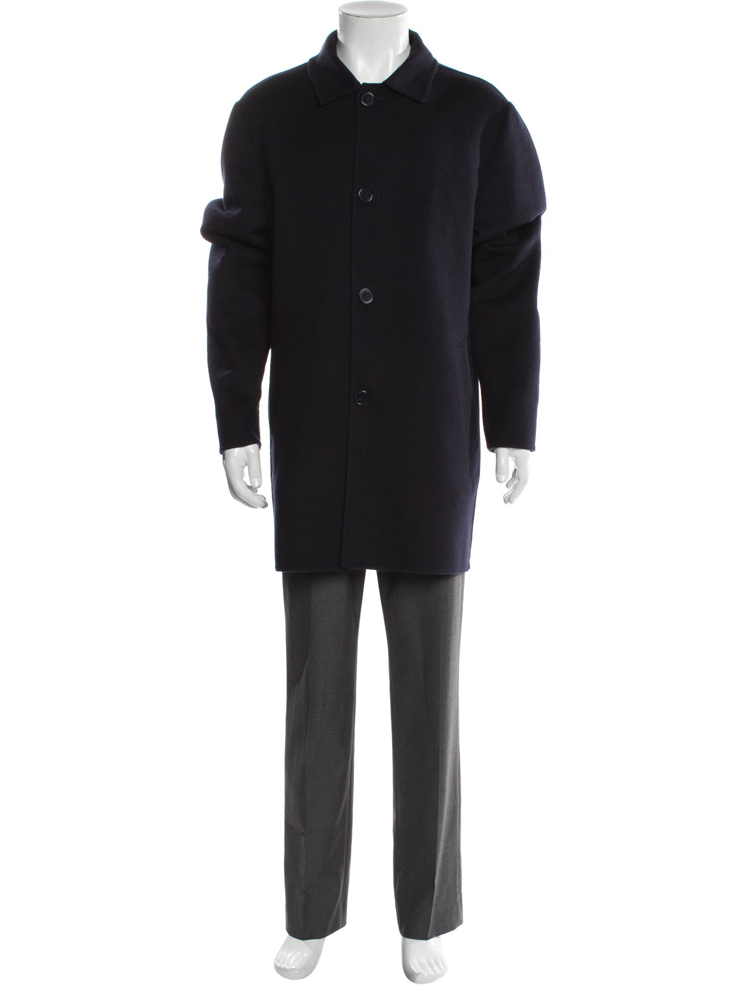 Thom Sweeney Wool Overcoat
