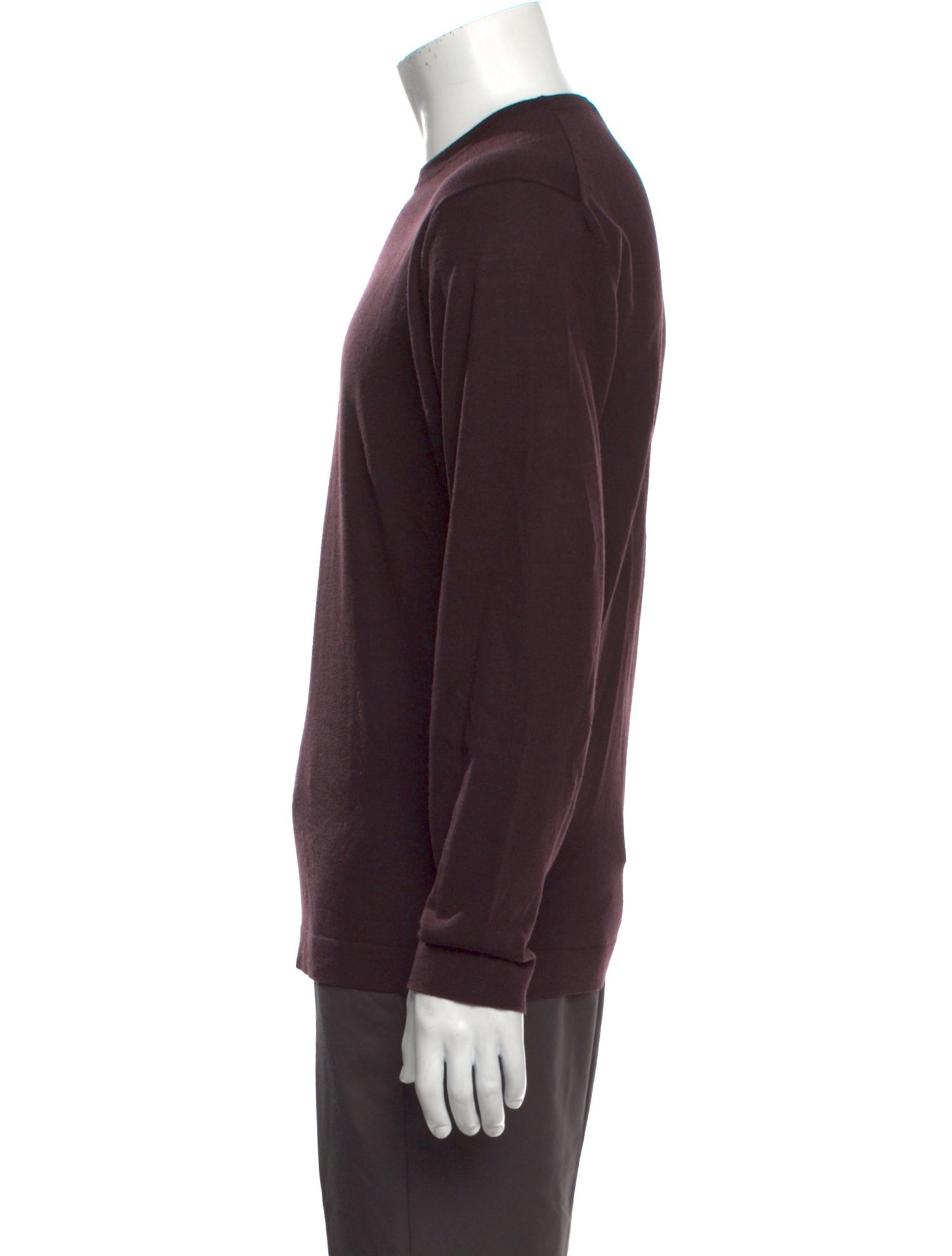Thom Sweeney Merino Wool Crew Neck Pullover