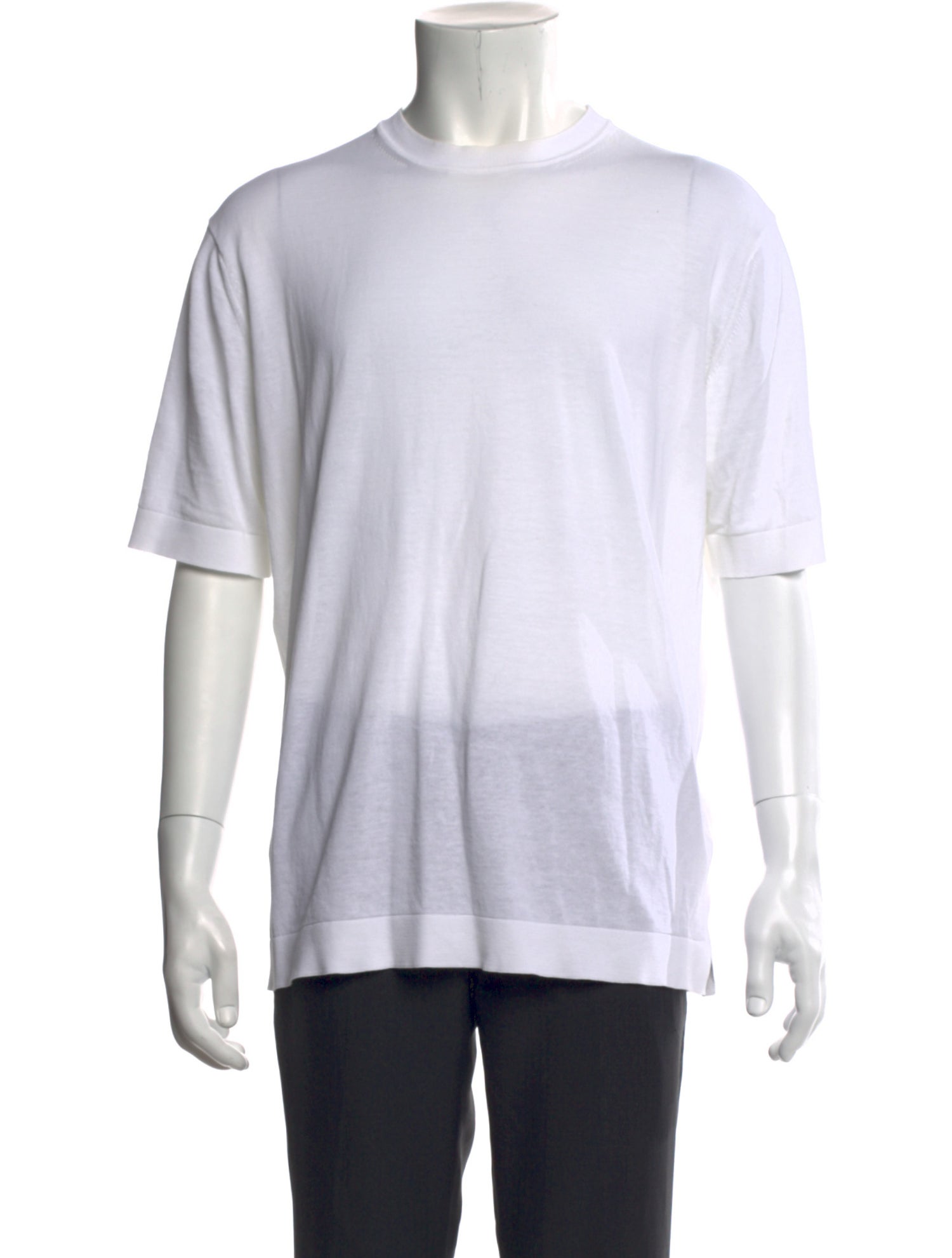 Thom Sweeney Crew Neck Short Sleeve T-Shirt