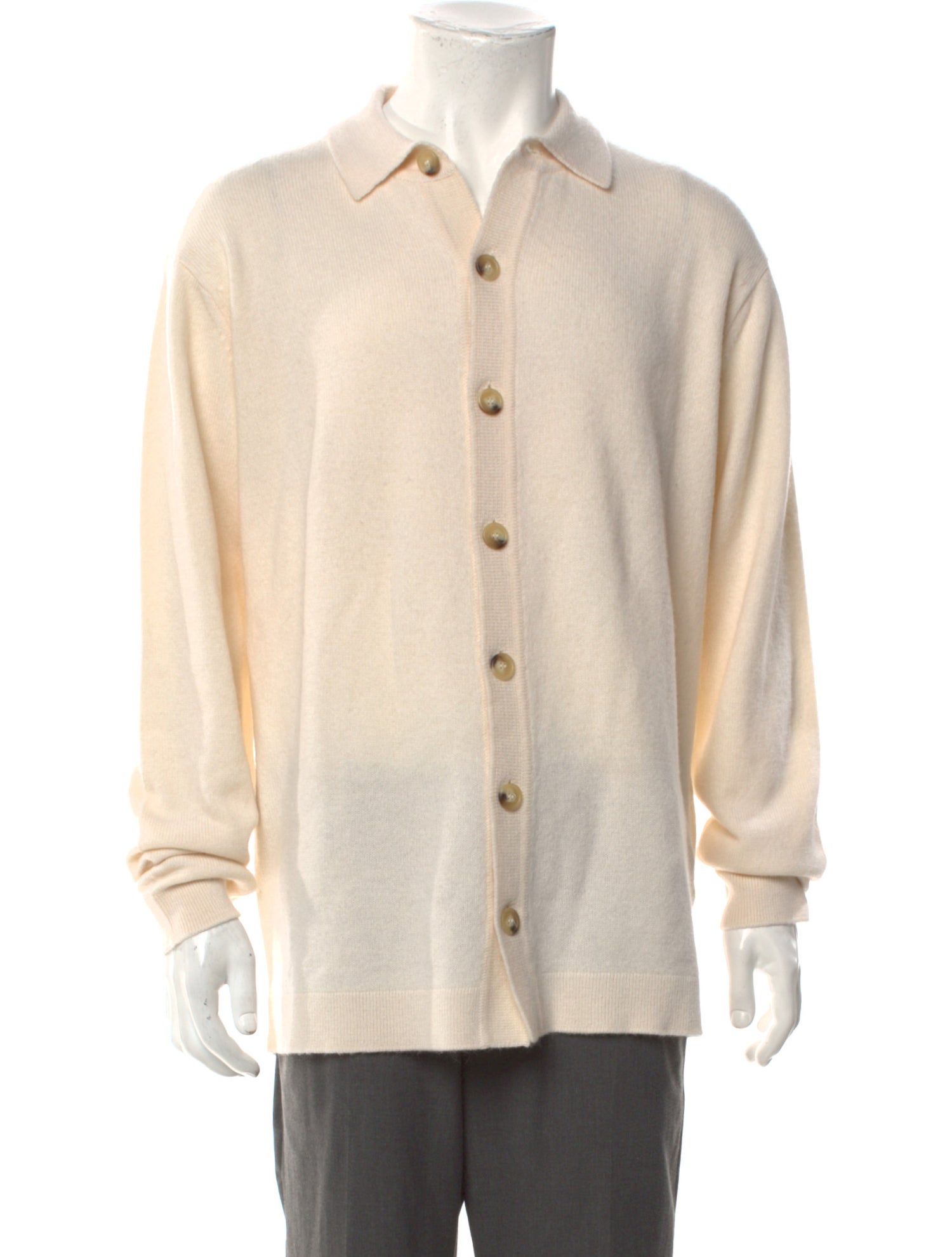 Thom Sweeney Merino Wool Mock Neck Cardigan w/ Tags