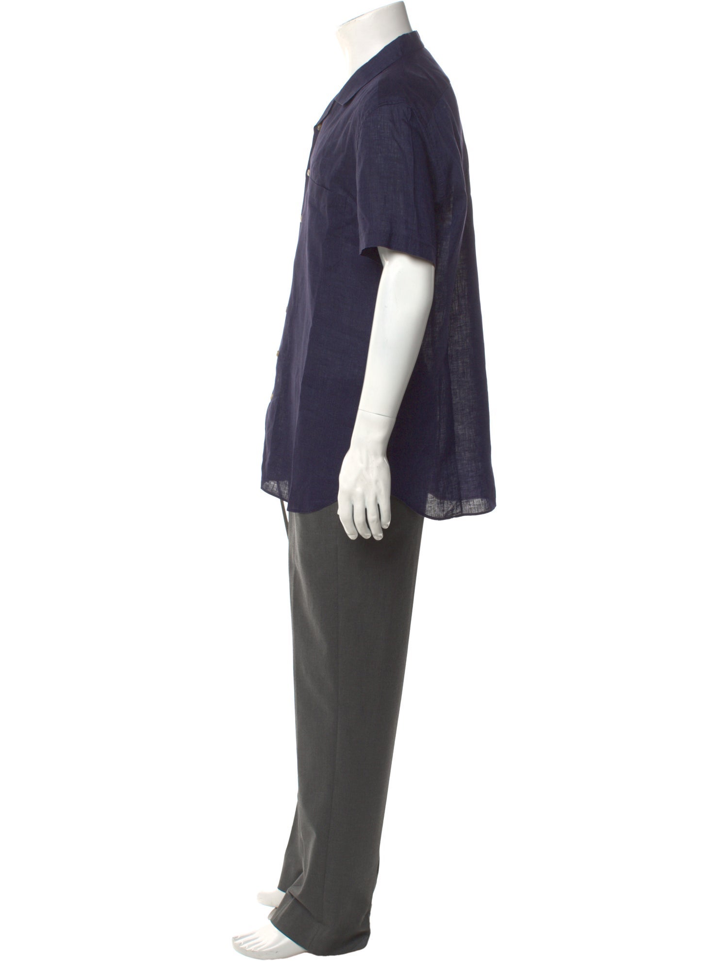 Thom Sweeney Linen Short Sleeve Shirt w/ Tags