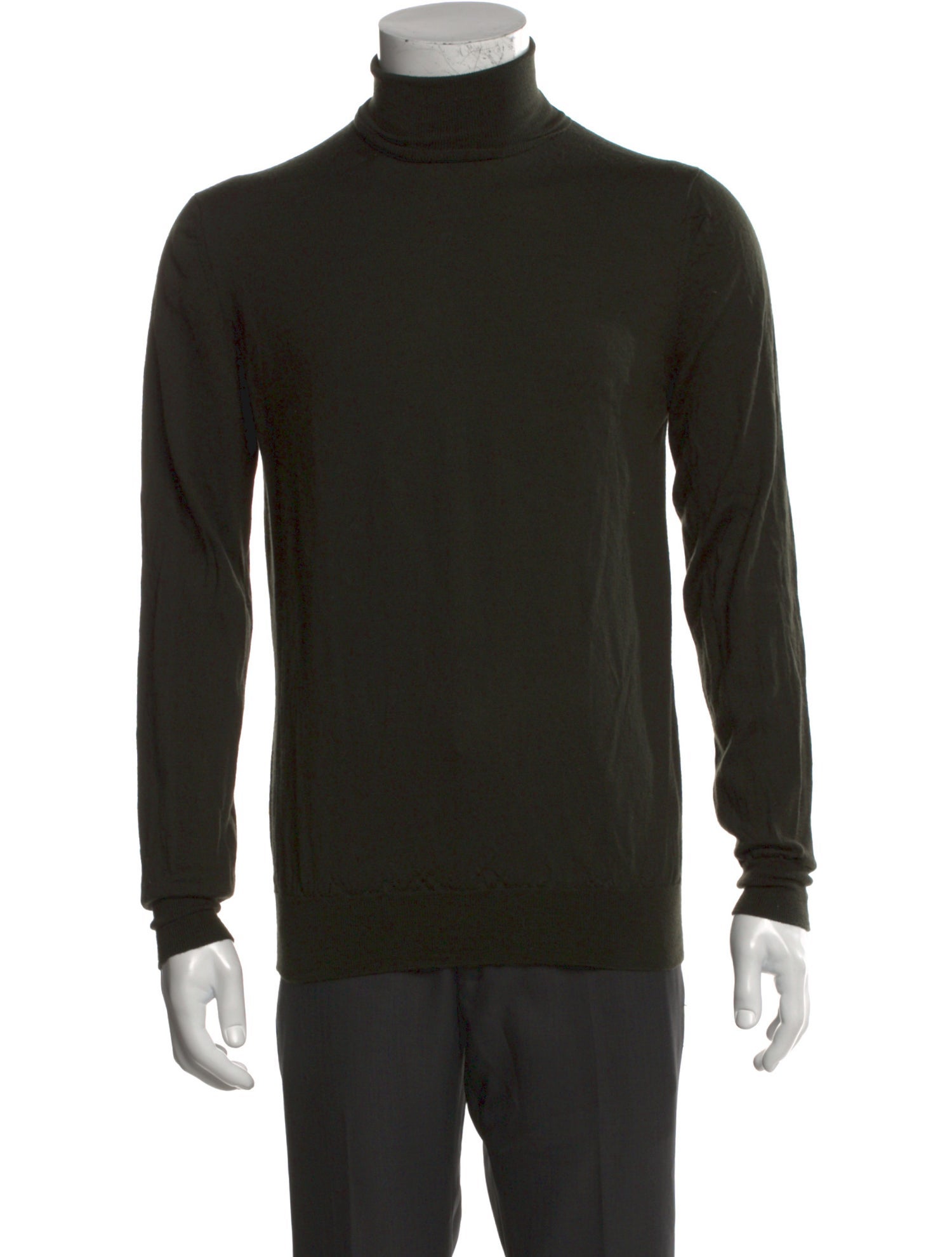 Thom Sweeney Merino Wool Turtleneck Pullover