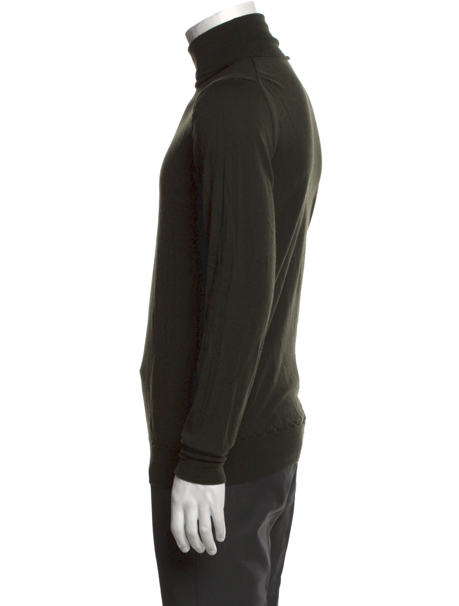 Thom Sweeney Merino Wool Turtleneck Pullover