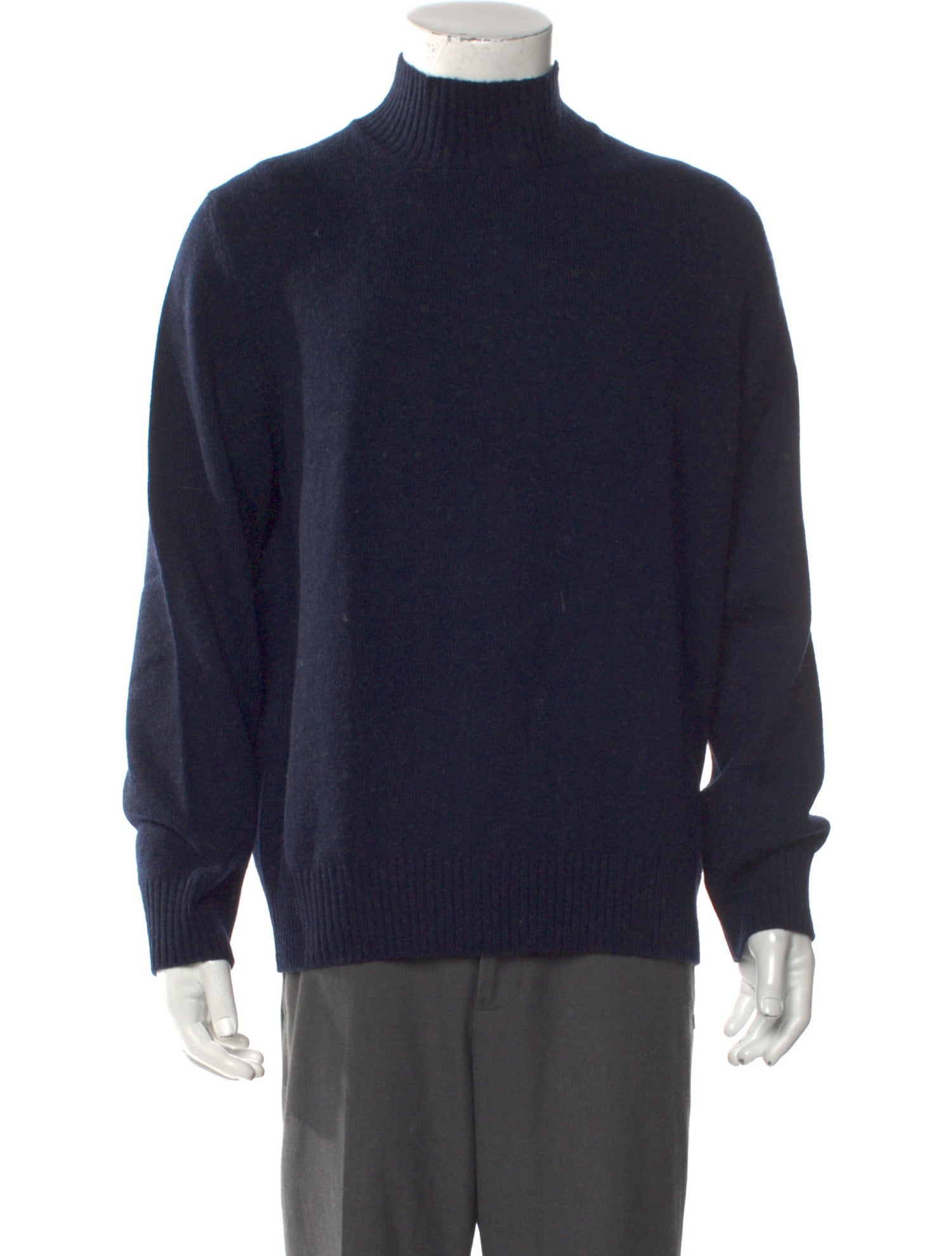 Thom Sweeney Wool Turtleneck Pullover