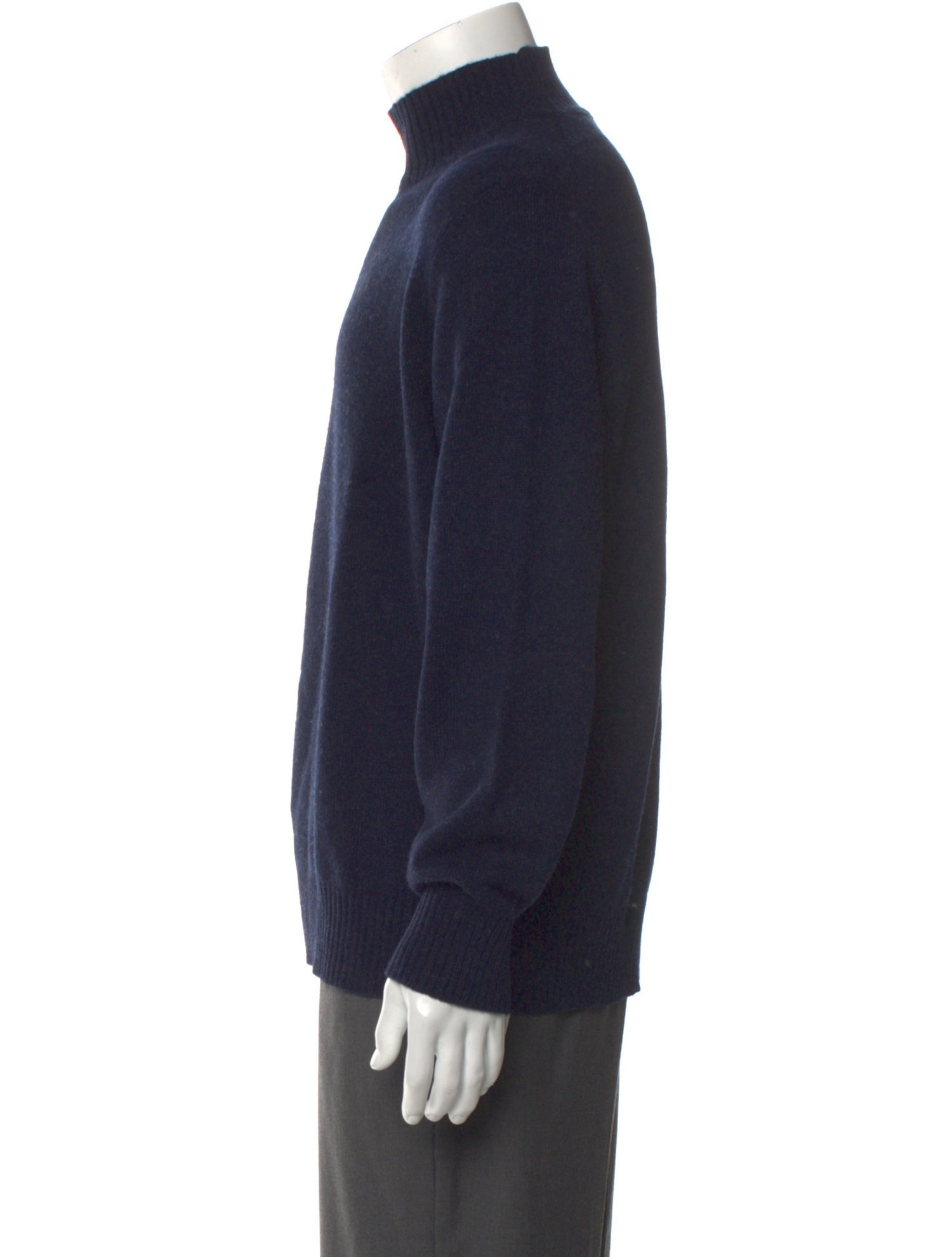 Thom Sweeney Wool Turtleneck Pullover