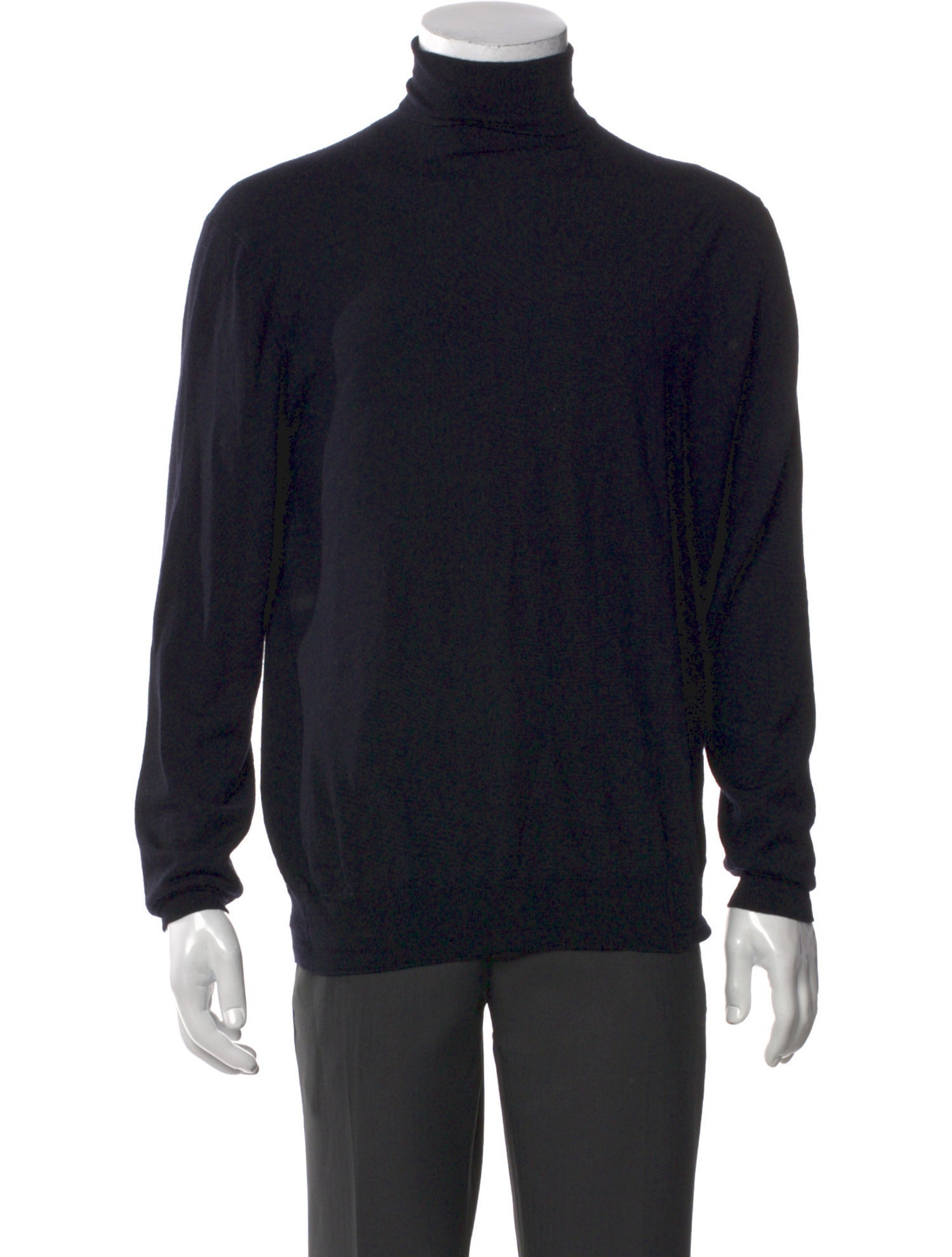 Thom Sweeney Merino Wool Turtleneck Pullover