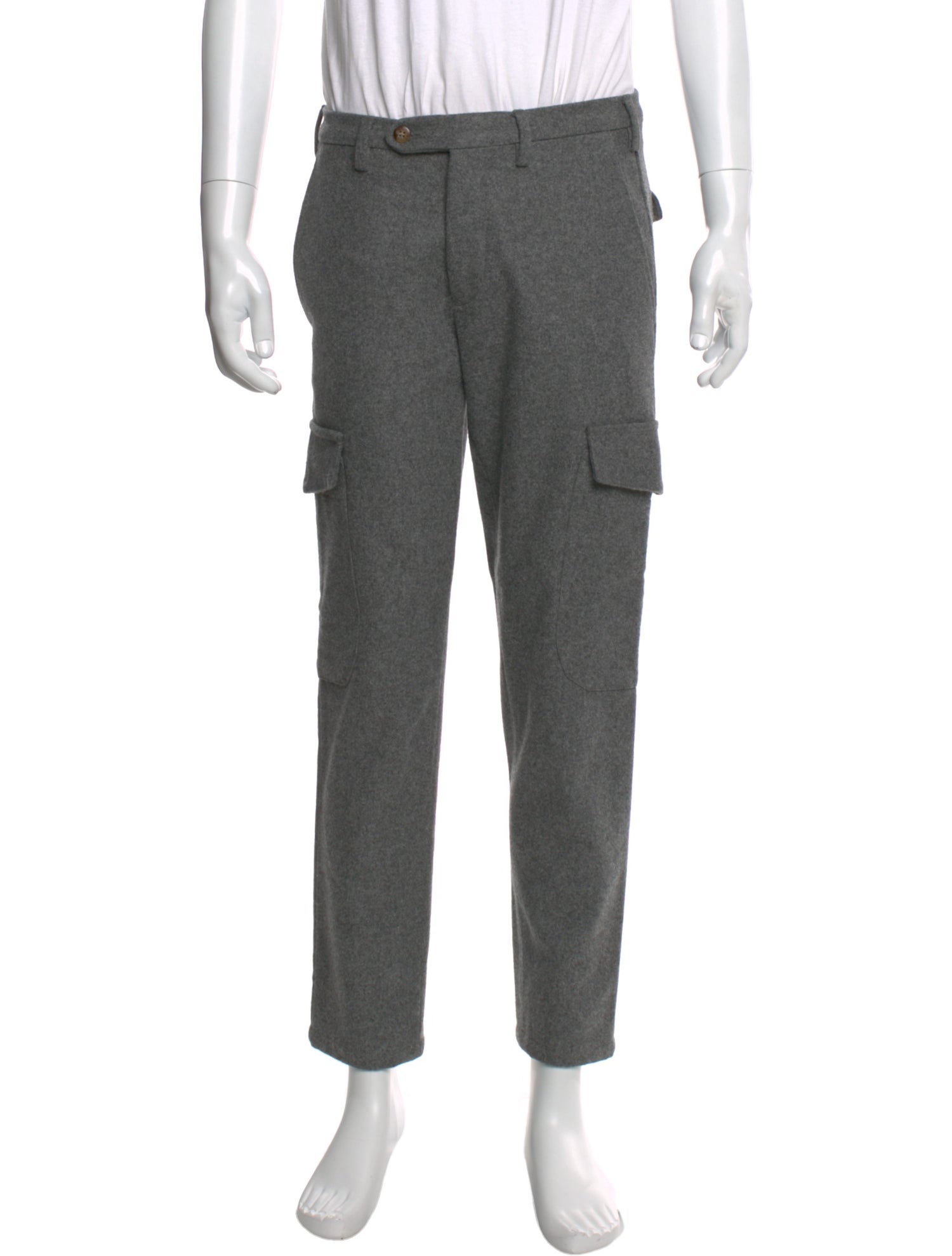 Thom Sweeney Wool Cargo Pants