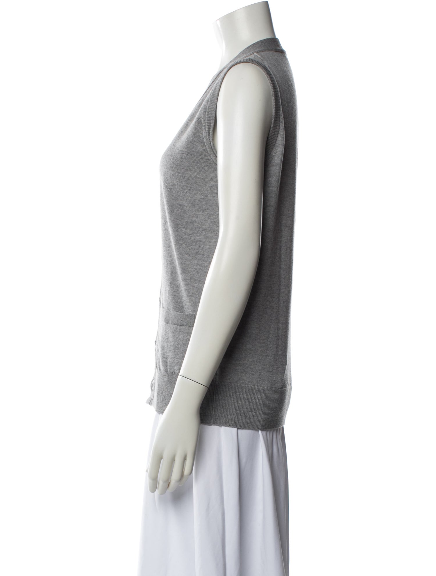 Thom Sweeney Merino Wool V-Neck Cardigan