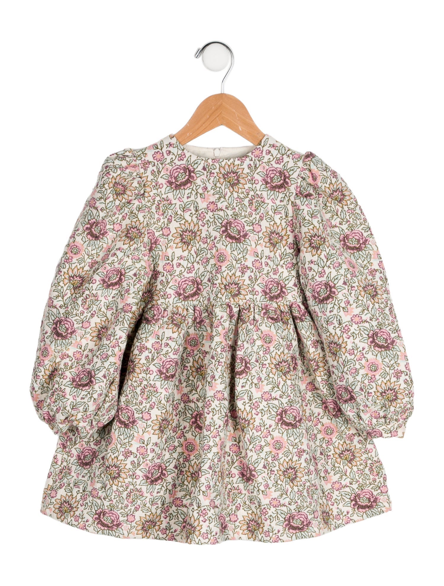 The New Society Girls Floral Pattern Dress