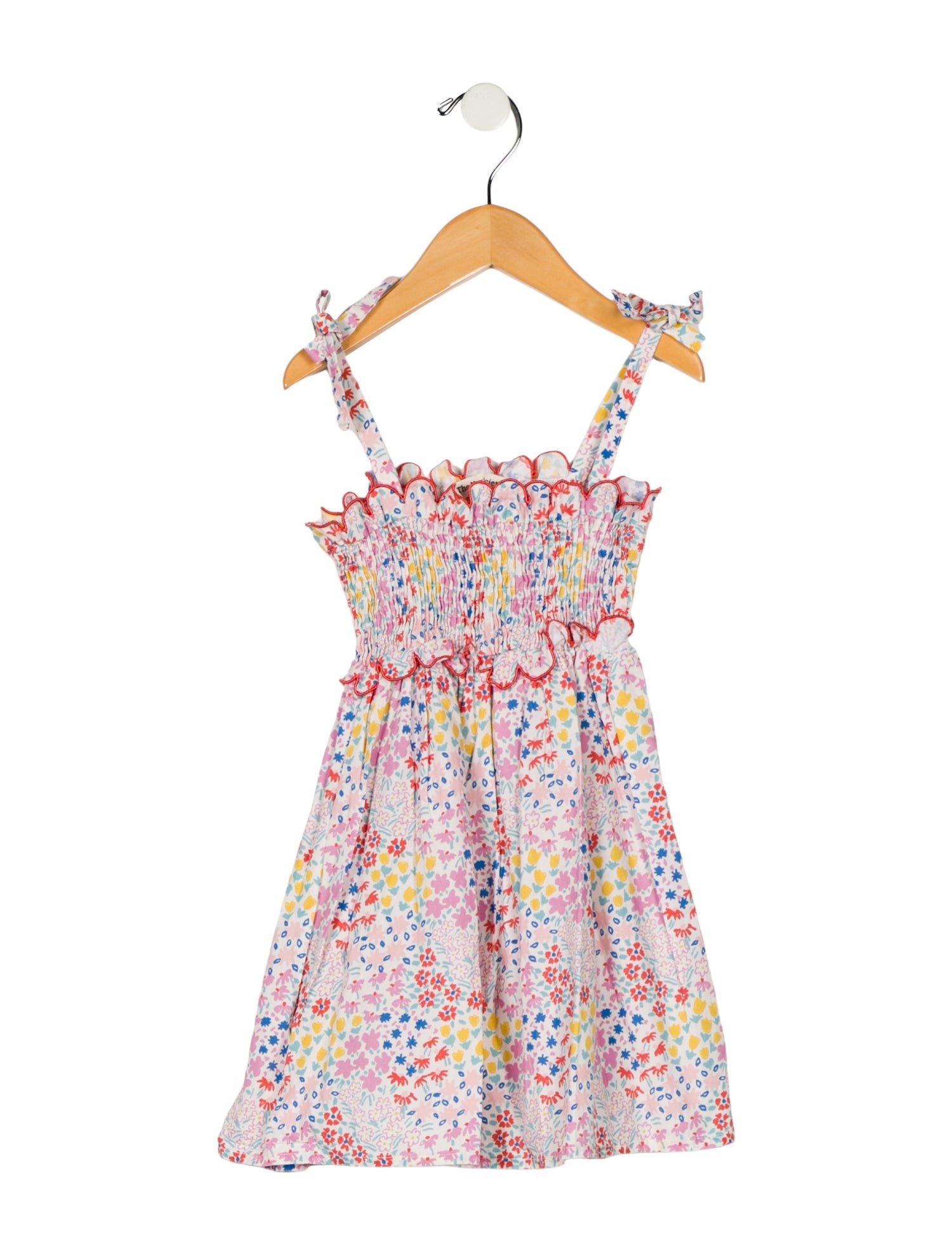 The New Society Girls' Sleeveless Floral Dress