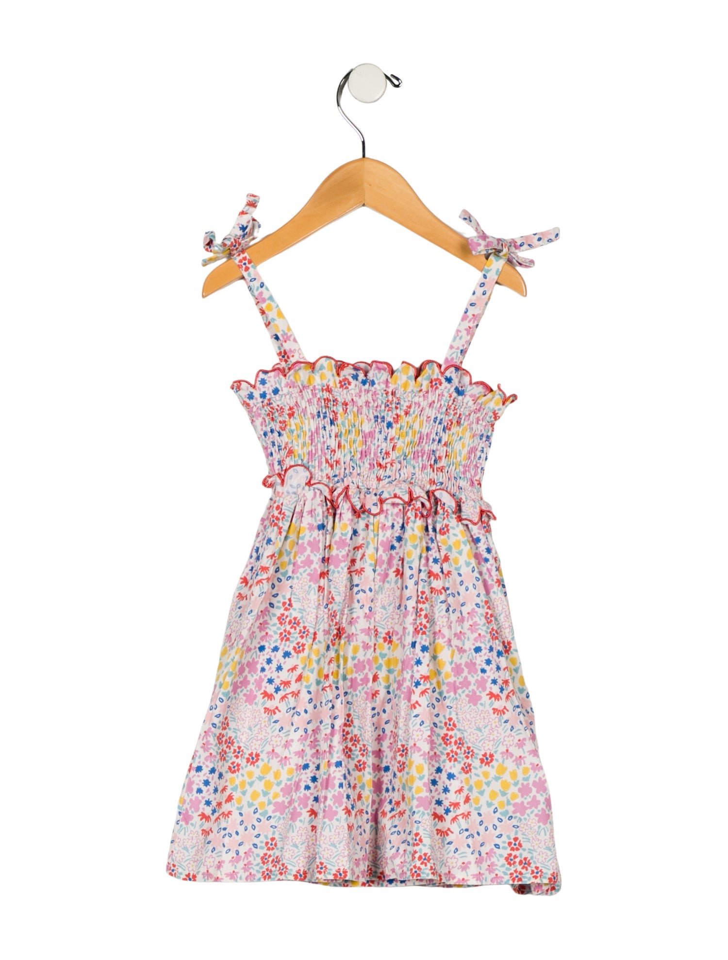 The New Society Girls' Sleeveless Floral Dress