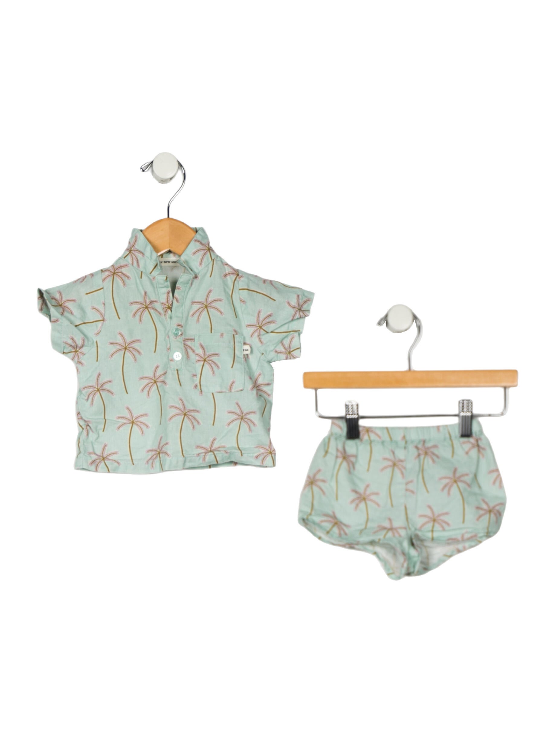 The New Society The New Society Boys' Cotton Short Set