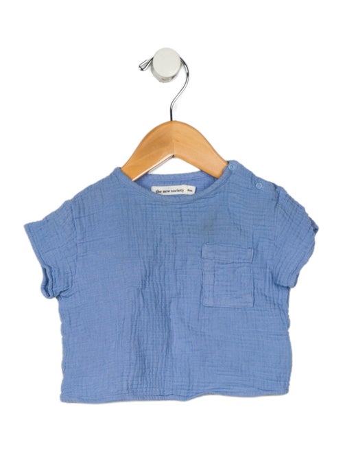 The New Society Girls' Two-Piece Cotton Set