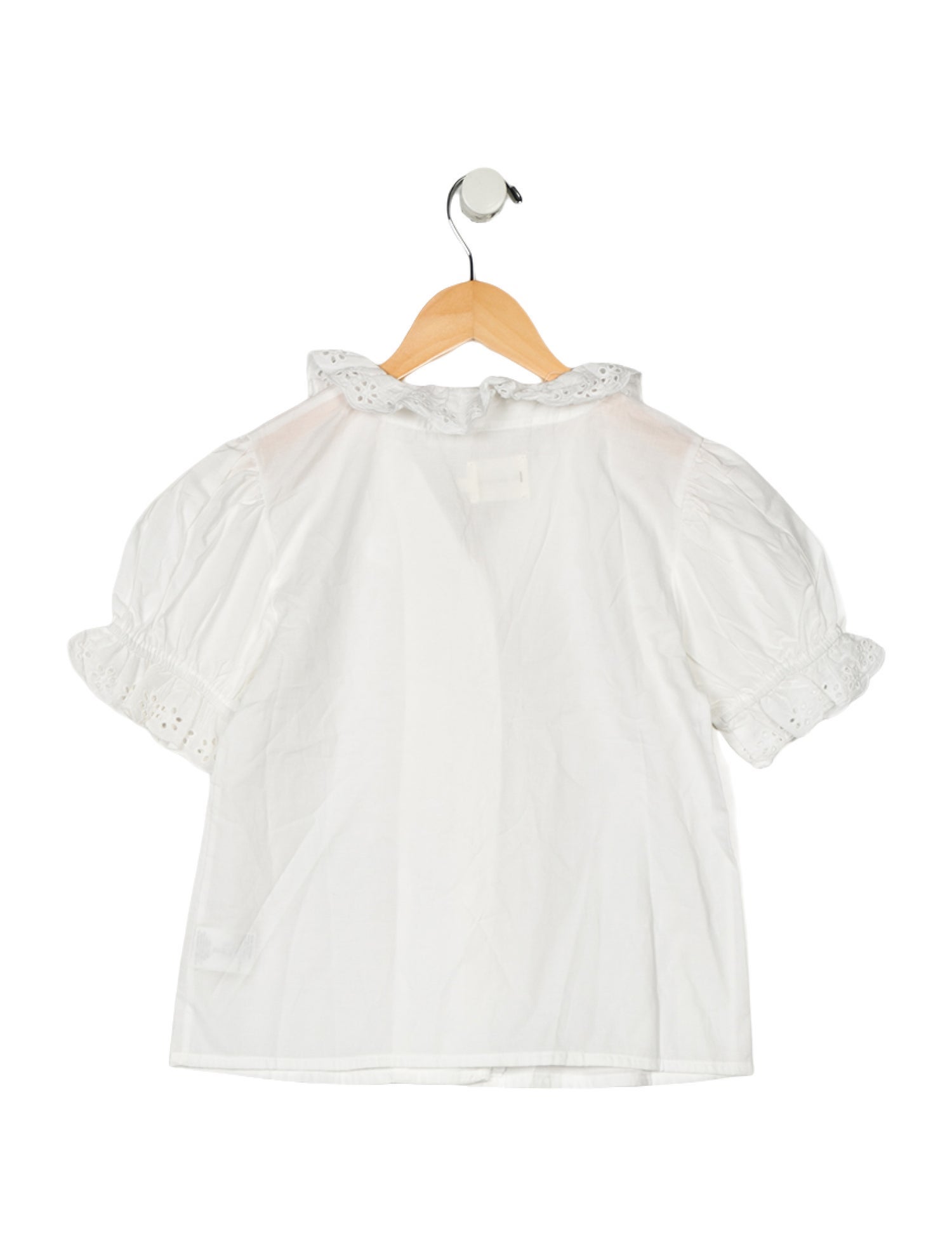 The New Society kid girls' white blouse