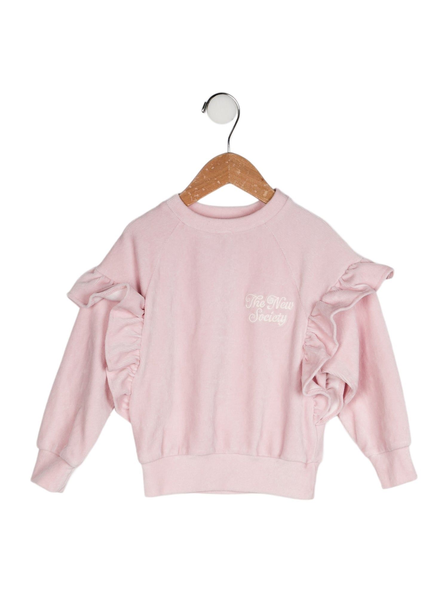 The New Society Graphic Print Long Sleeve Top