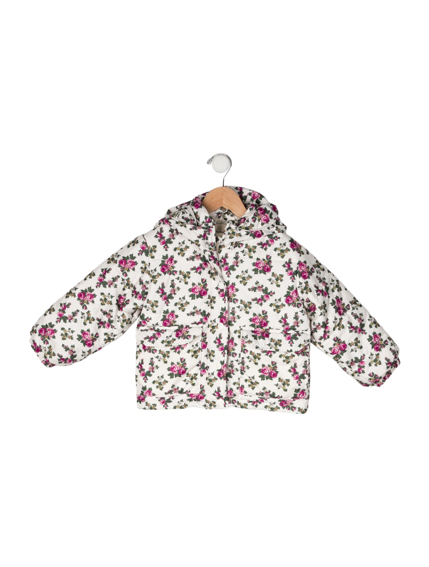The New Society All Over Print Hooded Coat