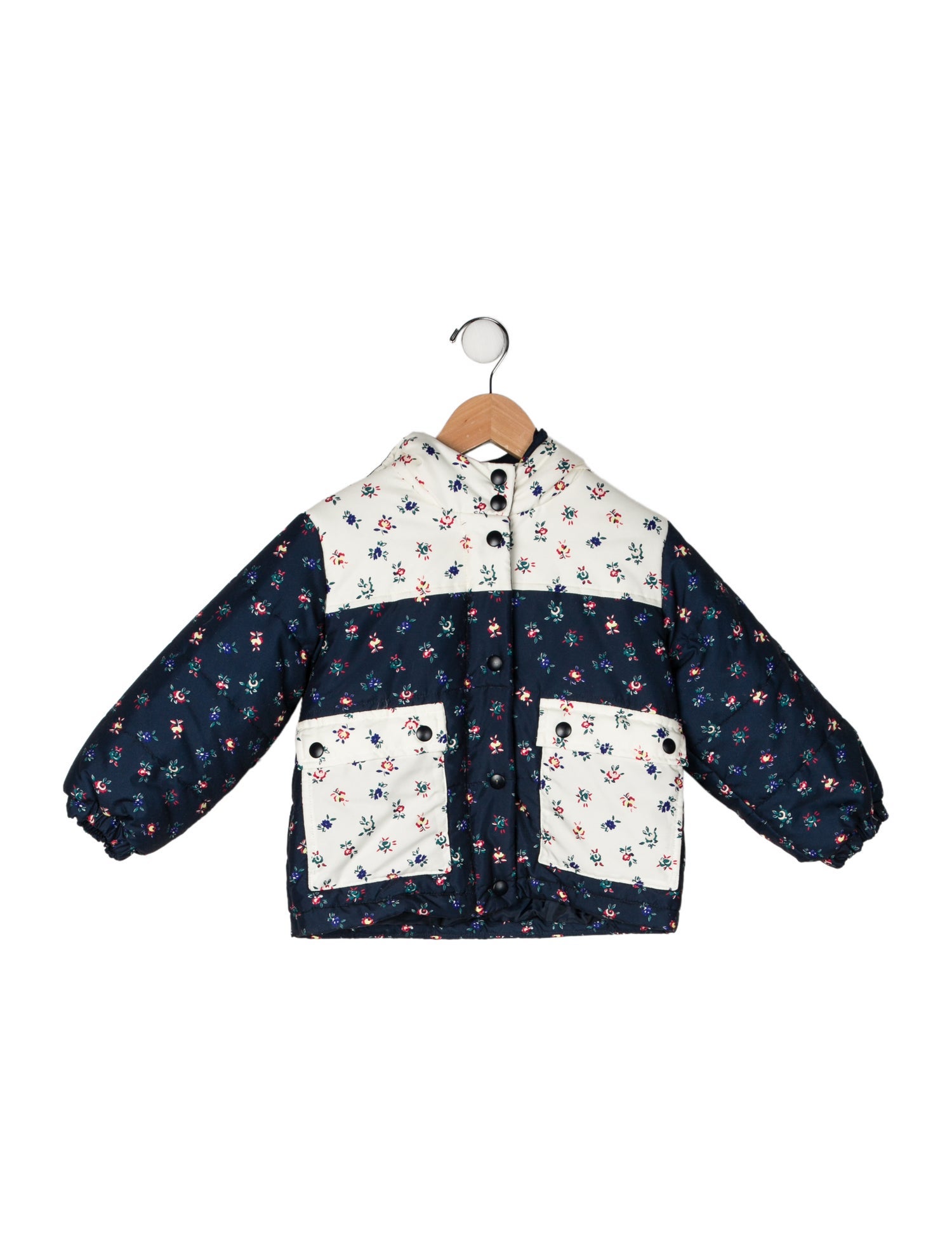 The New Society All Over Print Hooded Coat