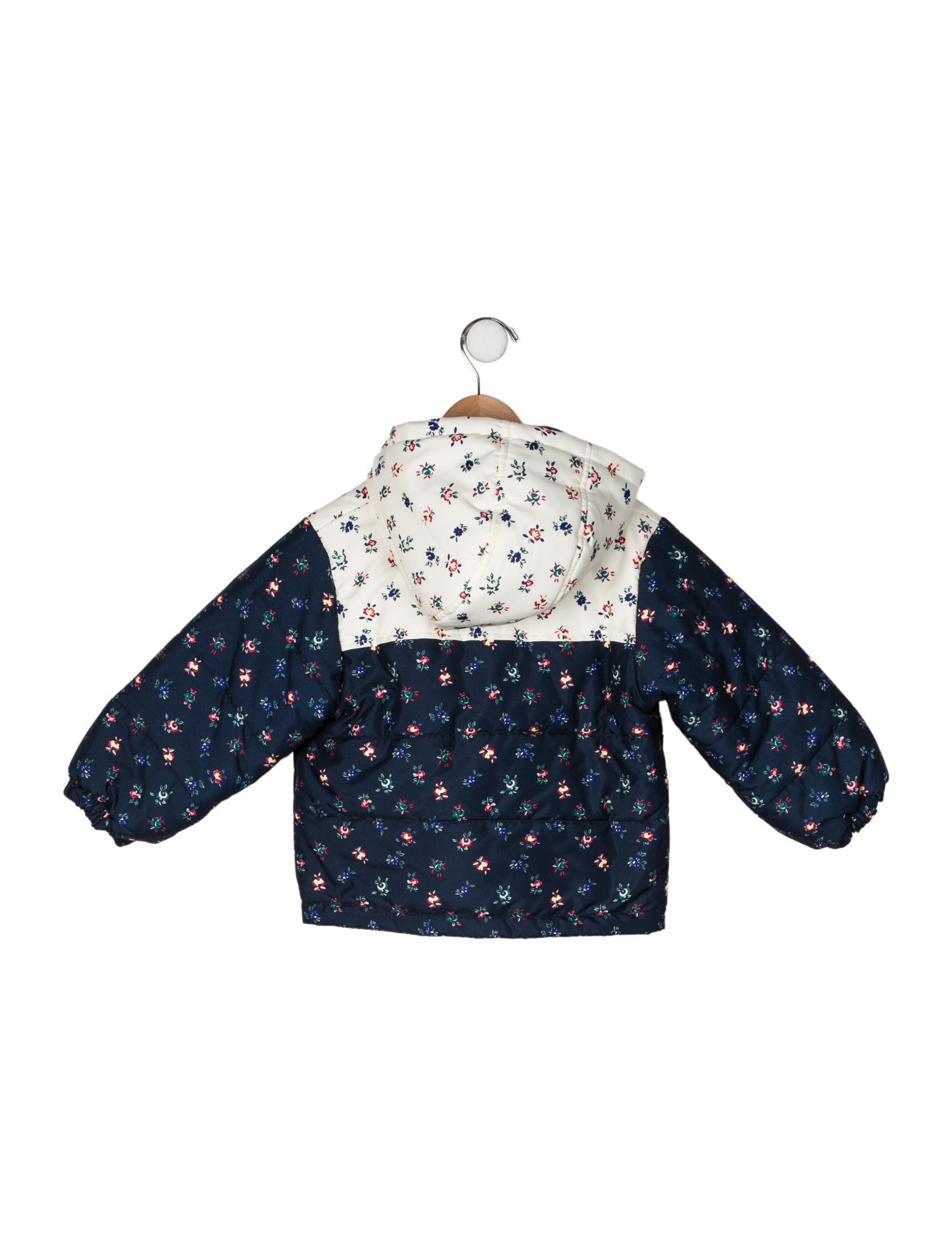 The New Society All Over Print Hooded Coat