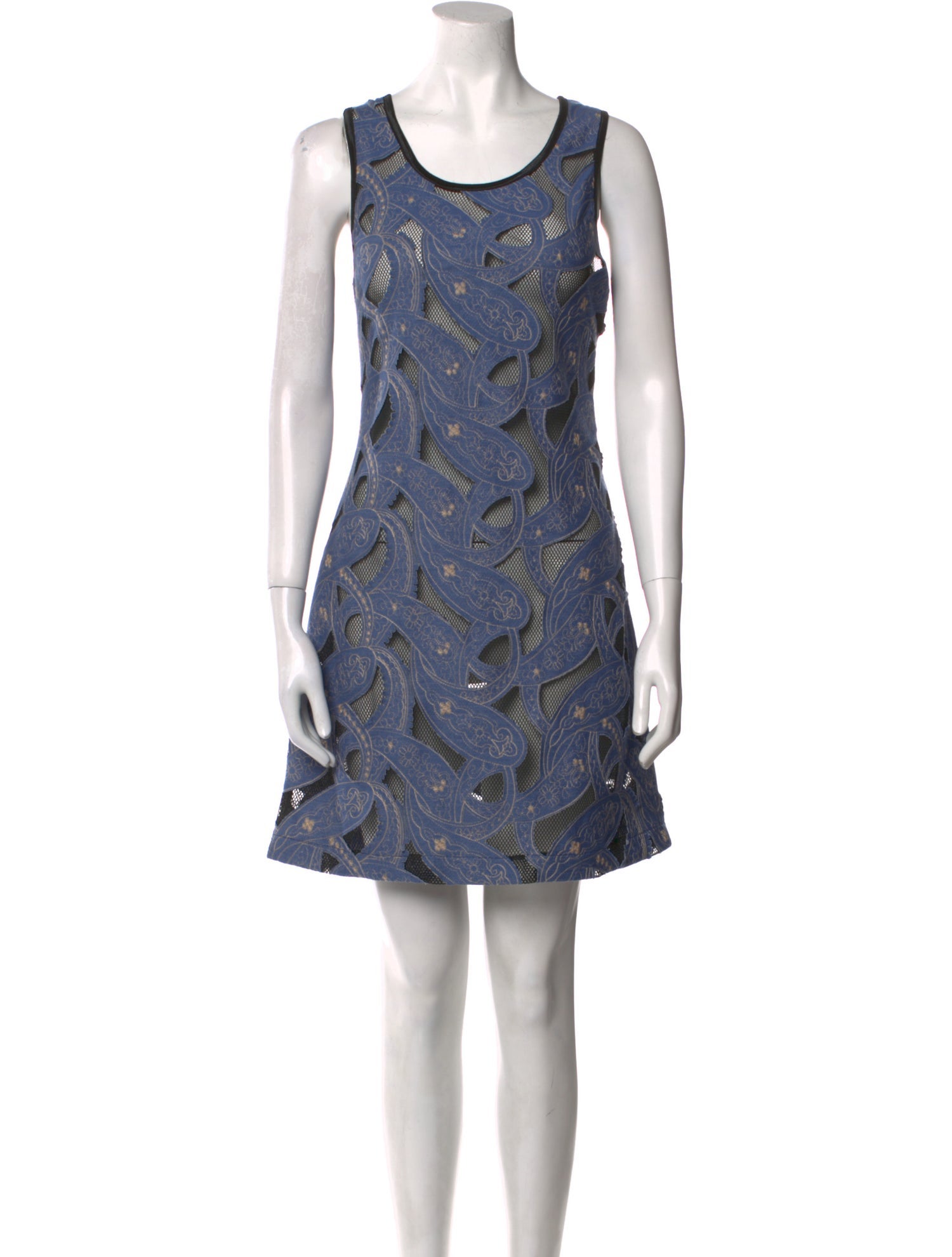 Theophilio Printed Mini Dress