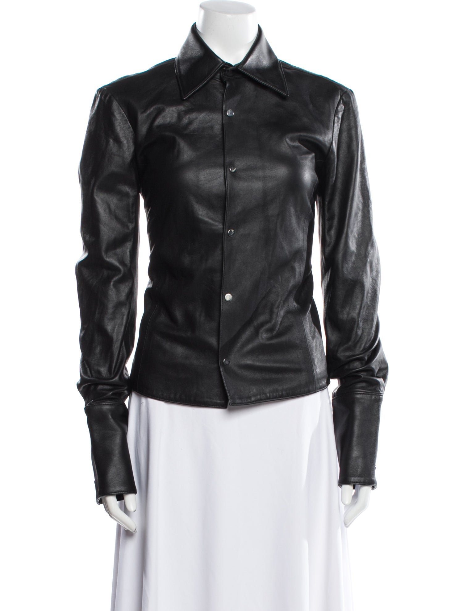 Theophilio Lambskin Biker Jacket