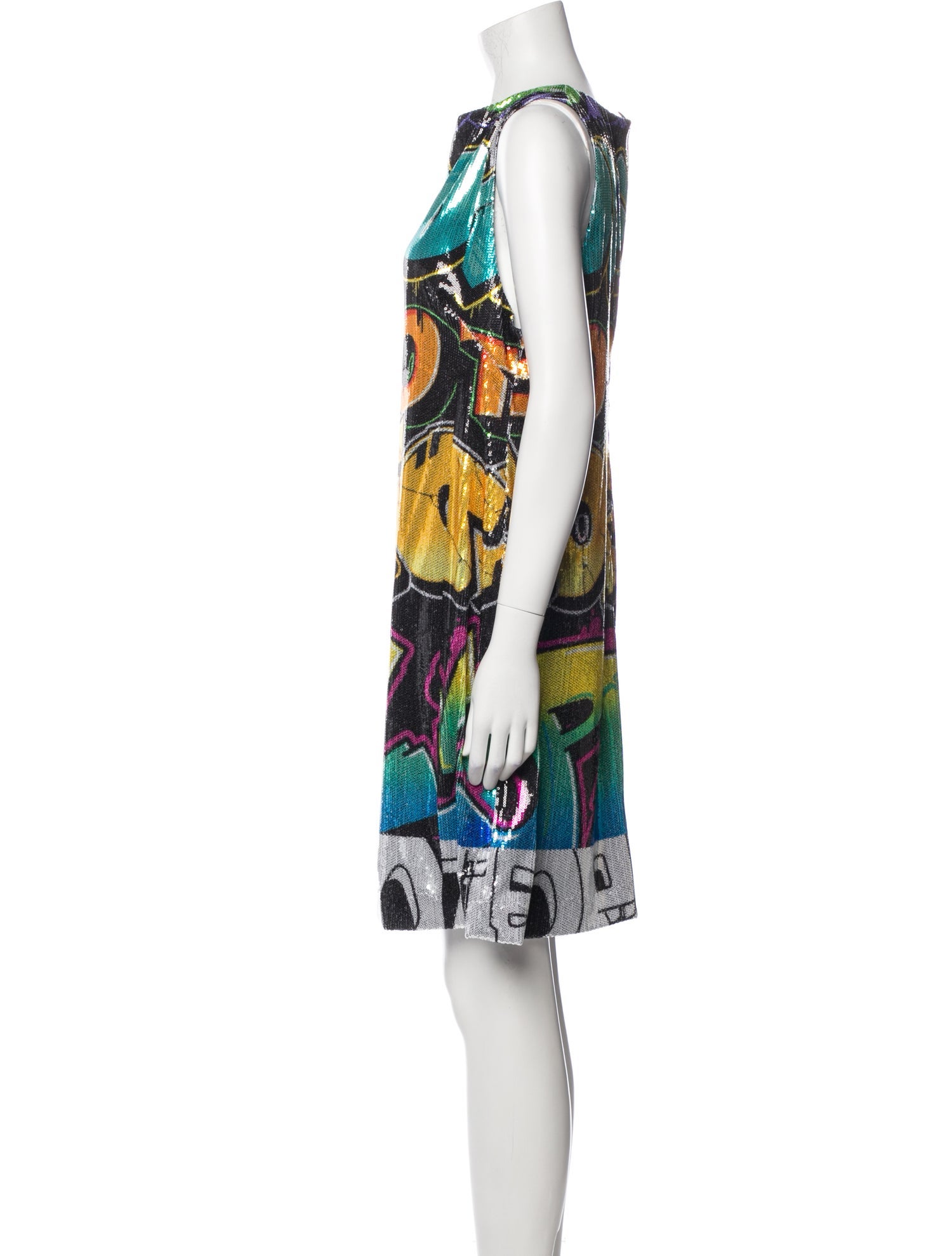 Theophilio Printed Mini Dress