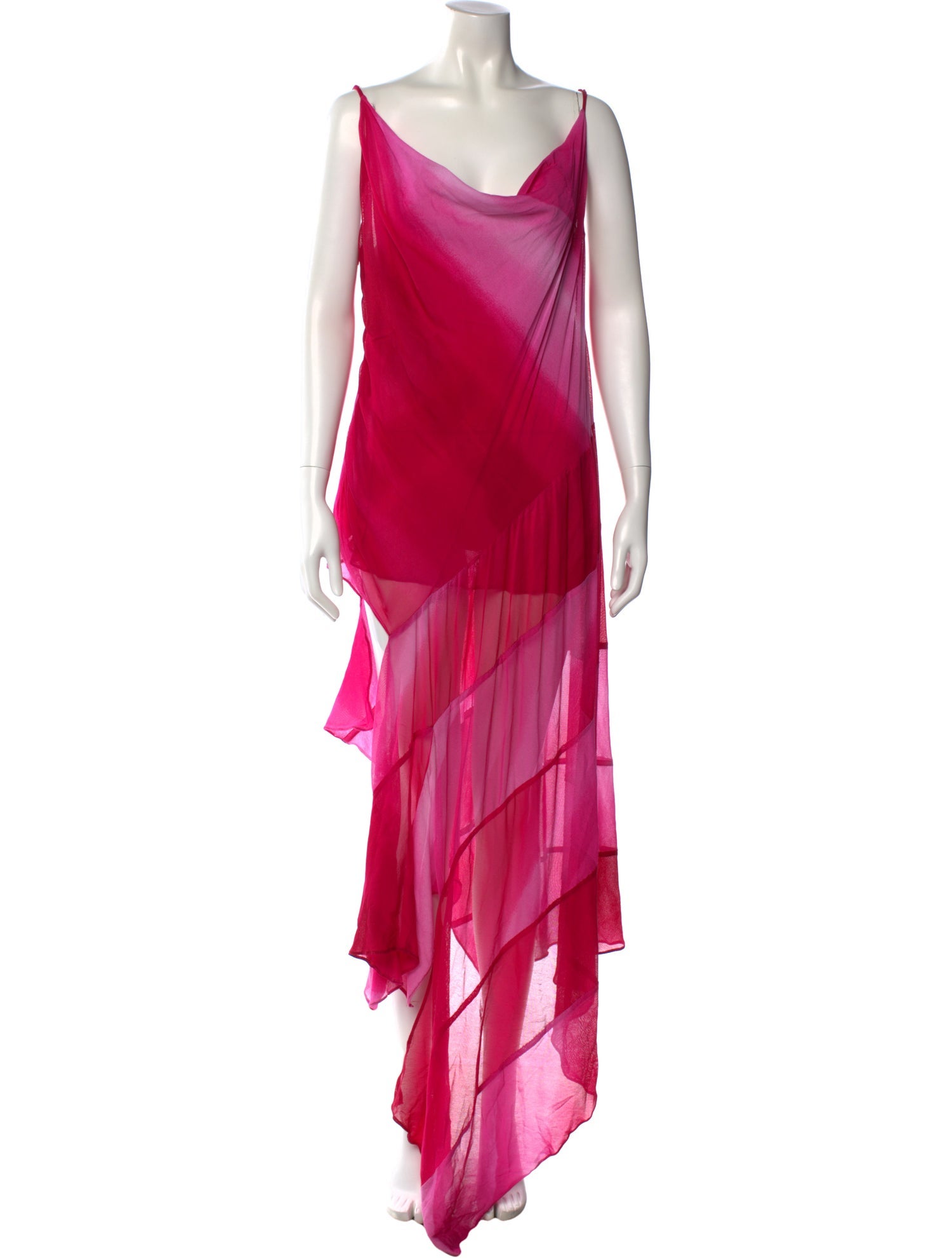 Theophilio Tie-Dye Print Long Dress