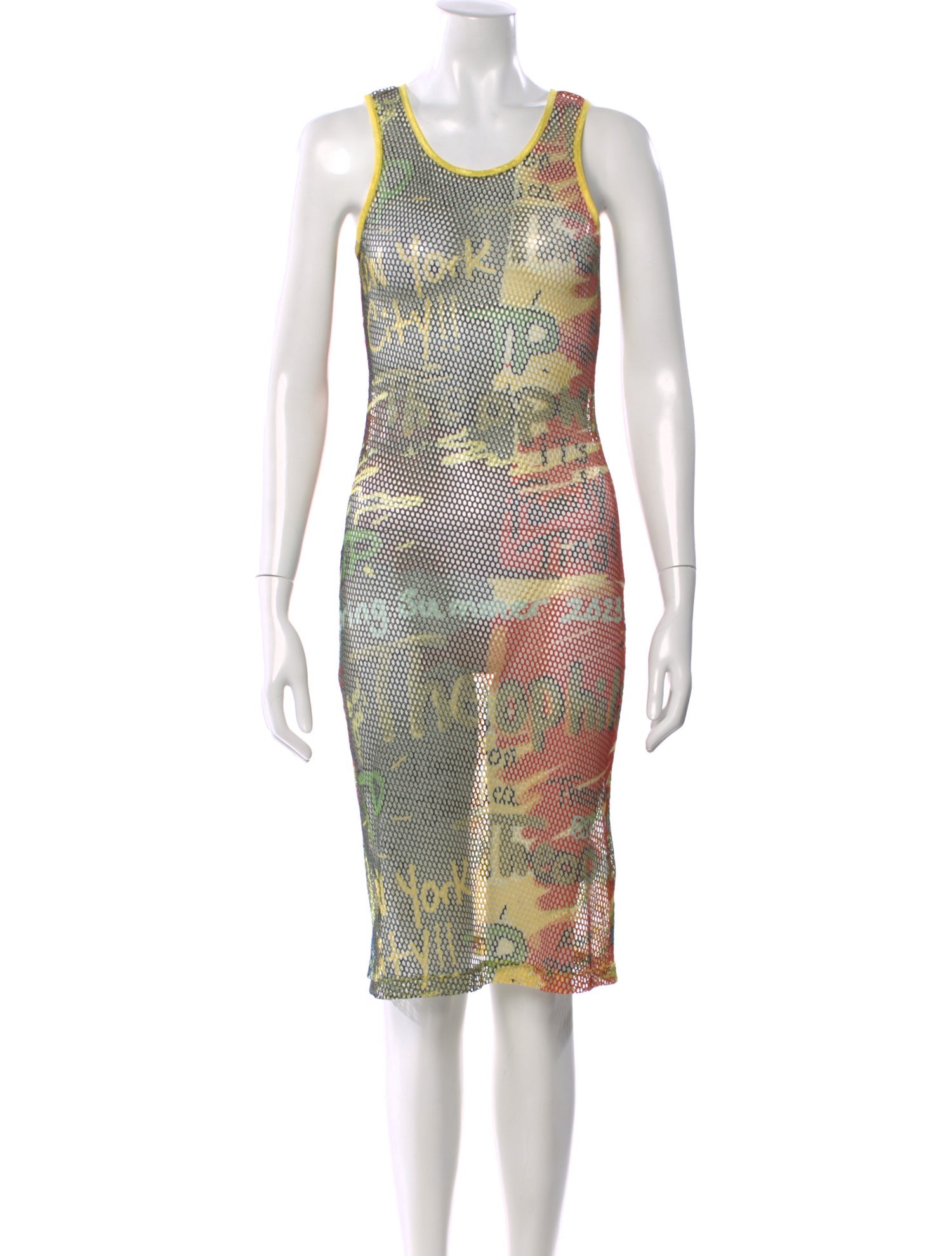 Theophilio Printed Midi Length Dress