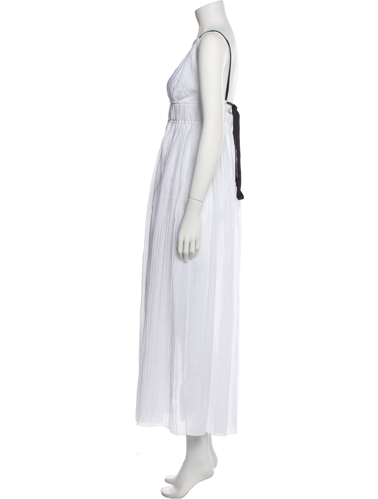 Three Graces London Plunge Neckline Long Dress w/ Tags