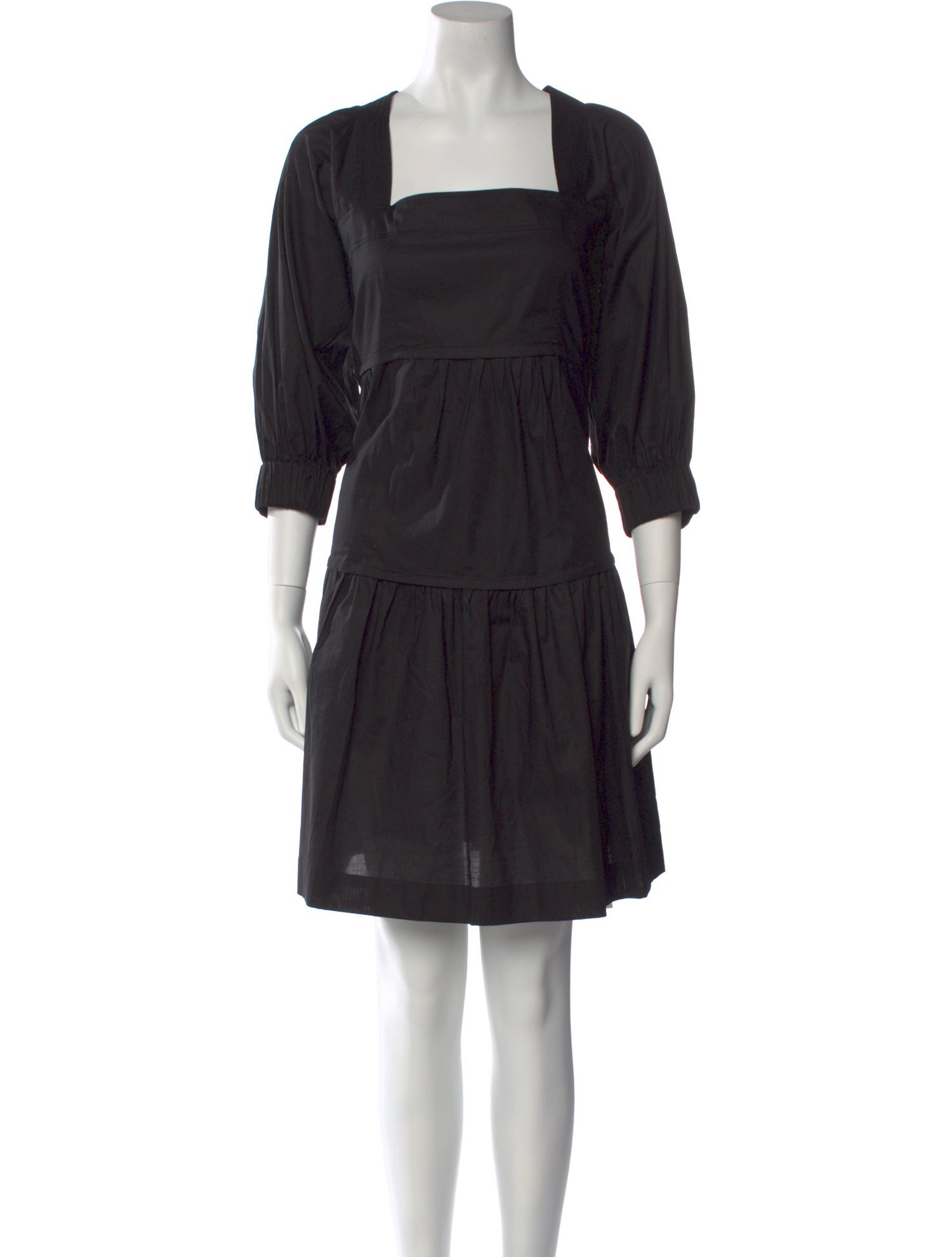 Three Graces London Square Neckline Mini Dress