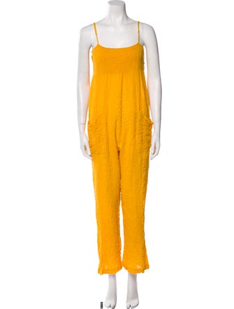 Three Graces London Square Neckline Jumpsuit