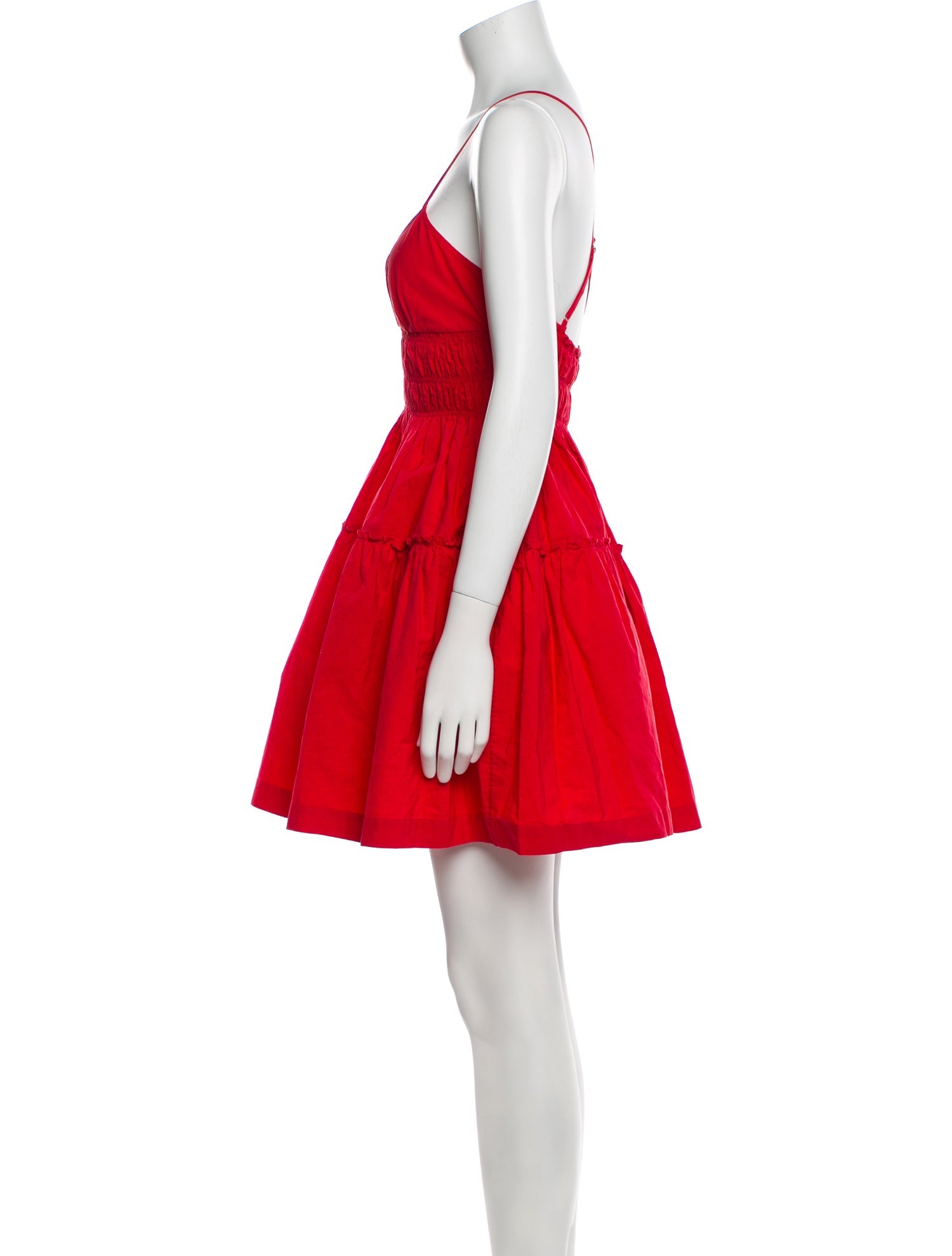 Three Graces London V-Neck Mini Dress