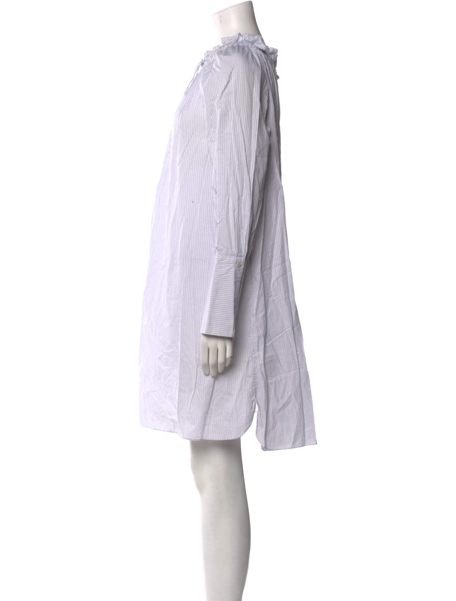 Three Graces London Mock Neck Knee-Length Dress