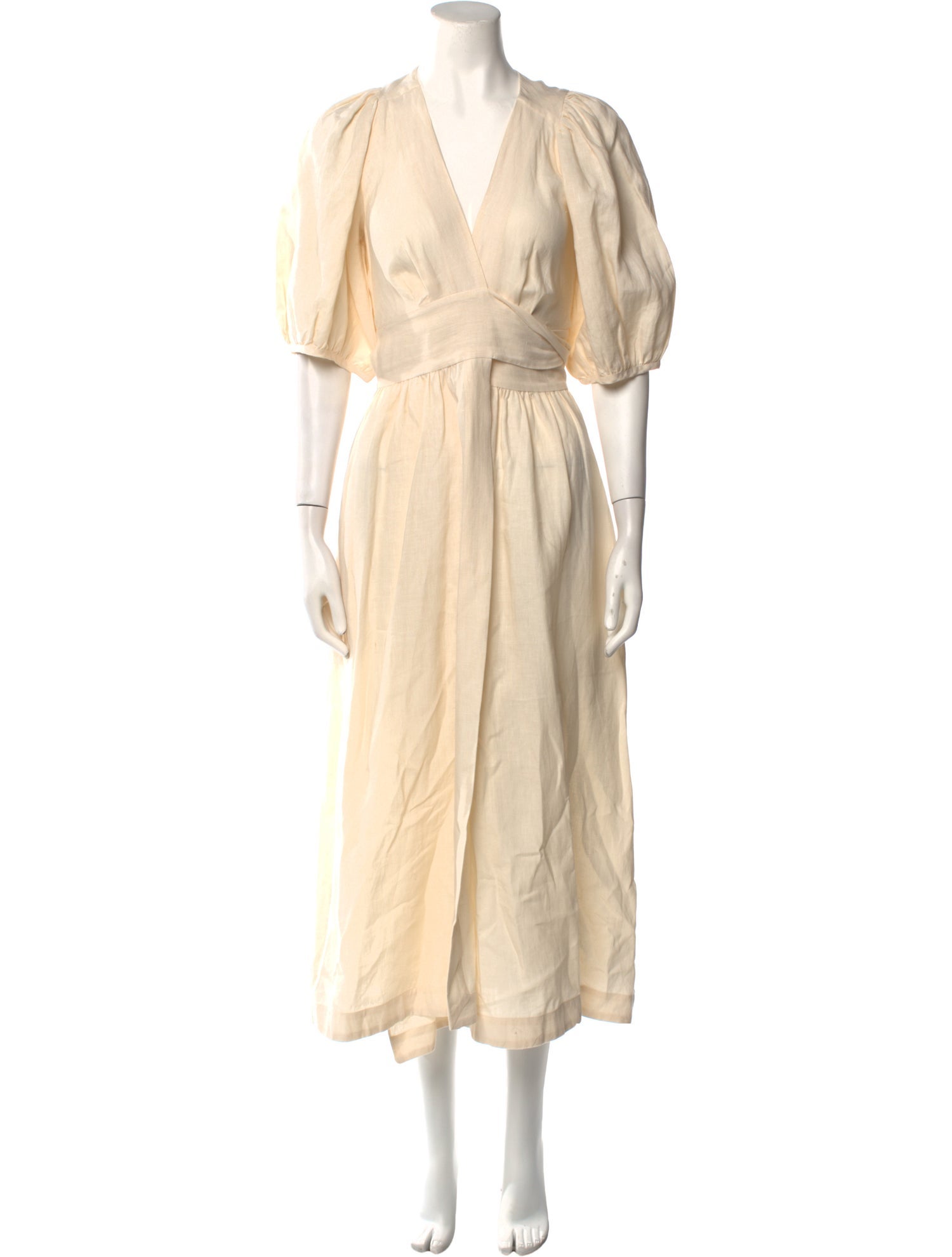 Three Graces London Linen Long Dress