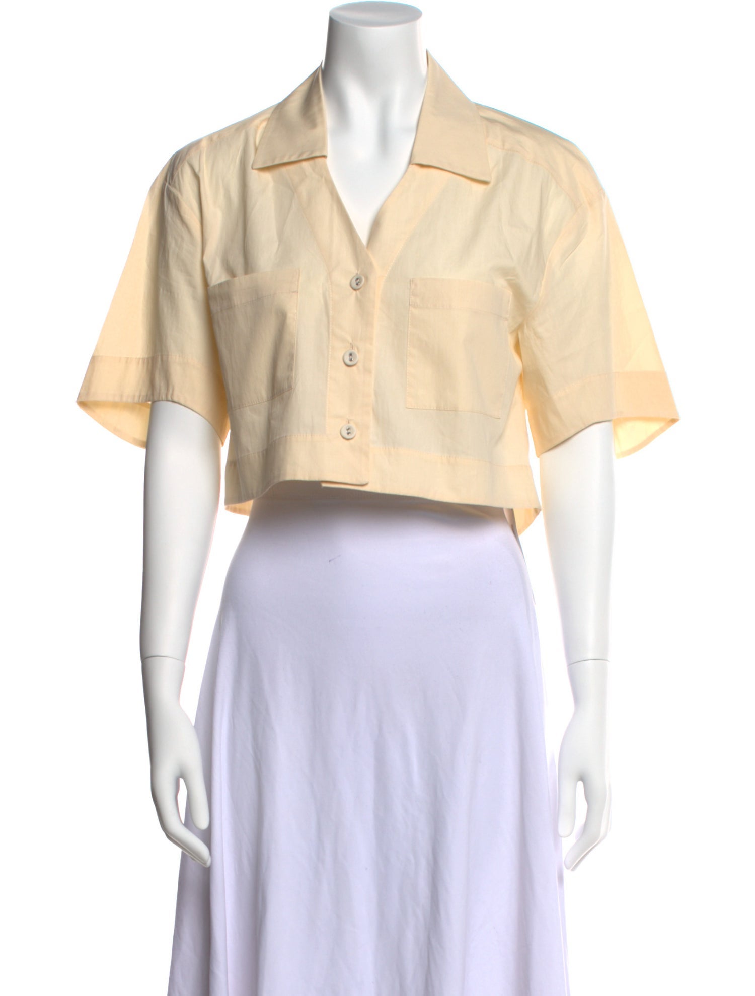 Three Graces London Short Sleeve Crop Top