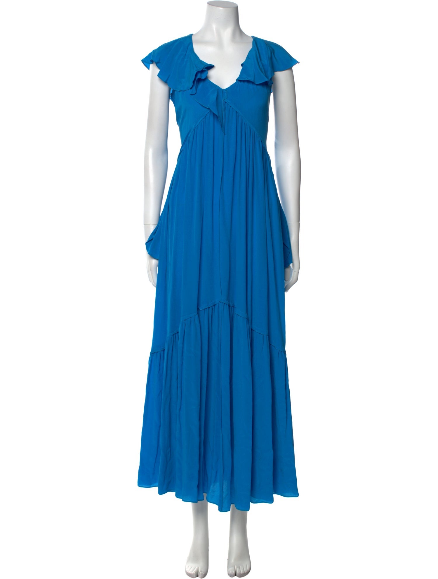 Three Graces London Silk Long Dress