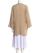 Three Graces London Striped V-Neck Tunic
