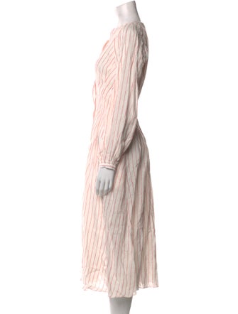 Three Graces London Linen Long Dress