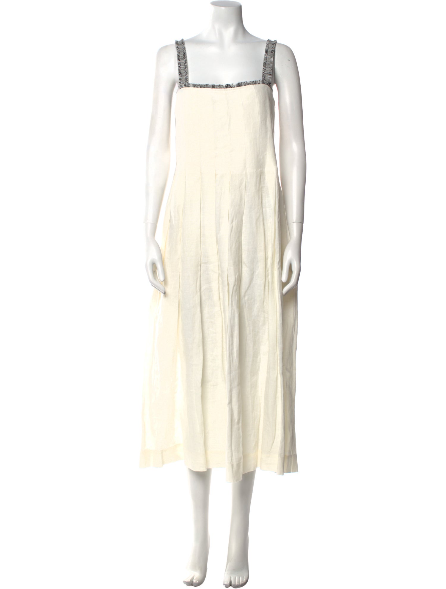 Three Graces London Linen Long Dress