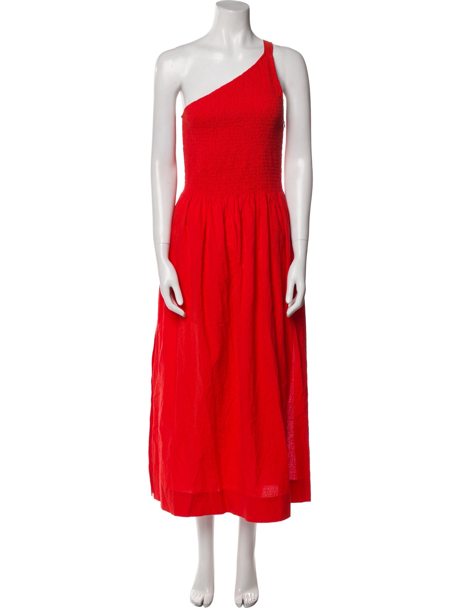 Three Graces London One-Shoulder Long Dress