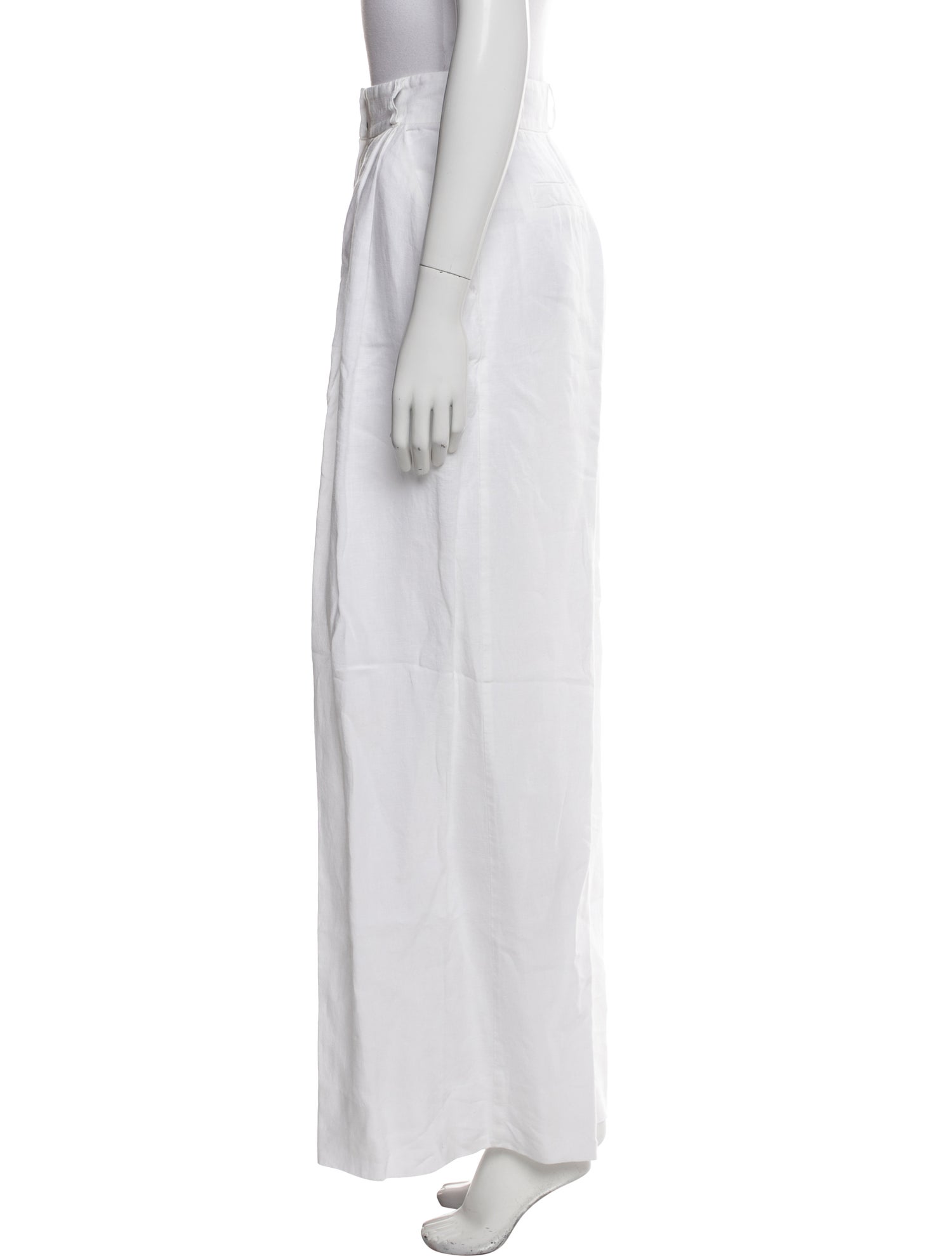 Three Graces London Linen Wide Leg Pants
