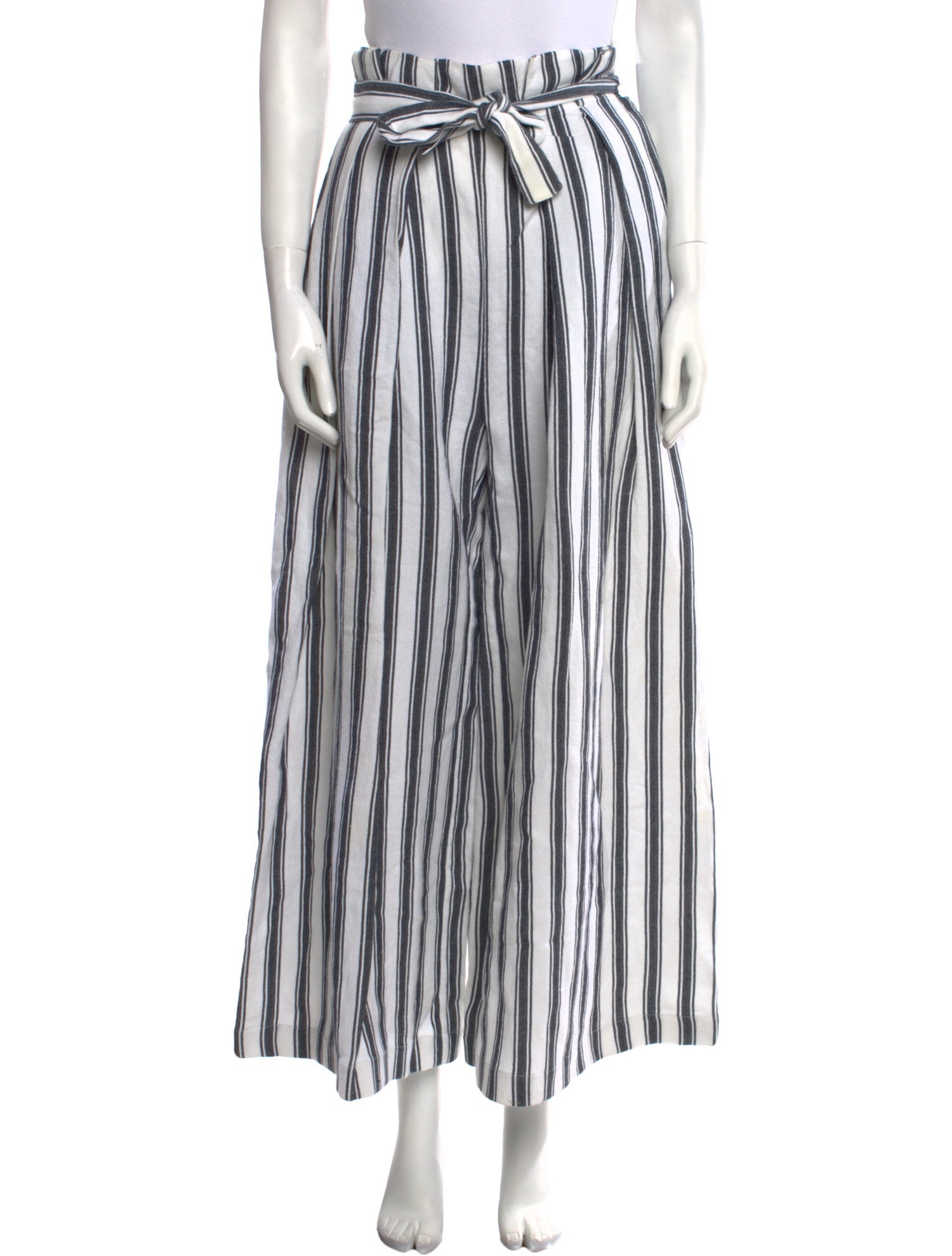 Three Graces London Striped Wide Leg Pants