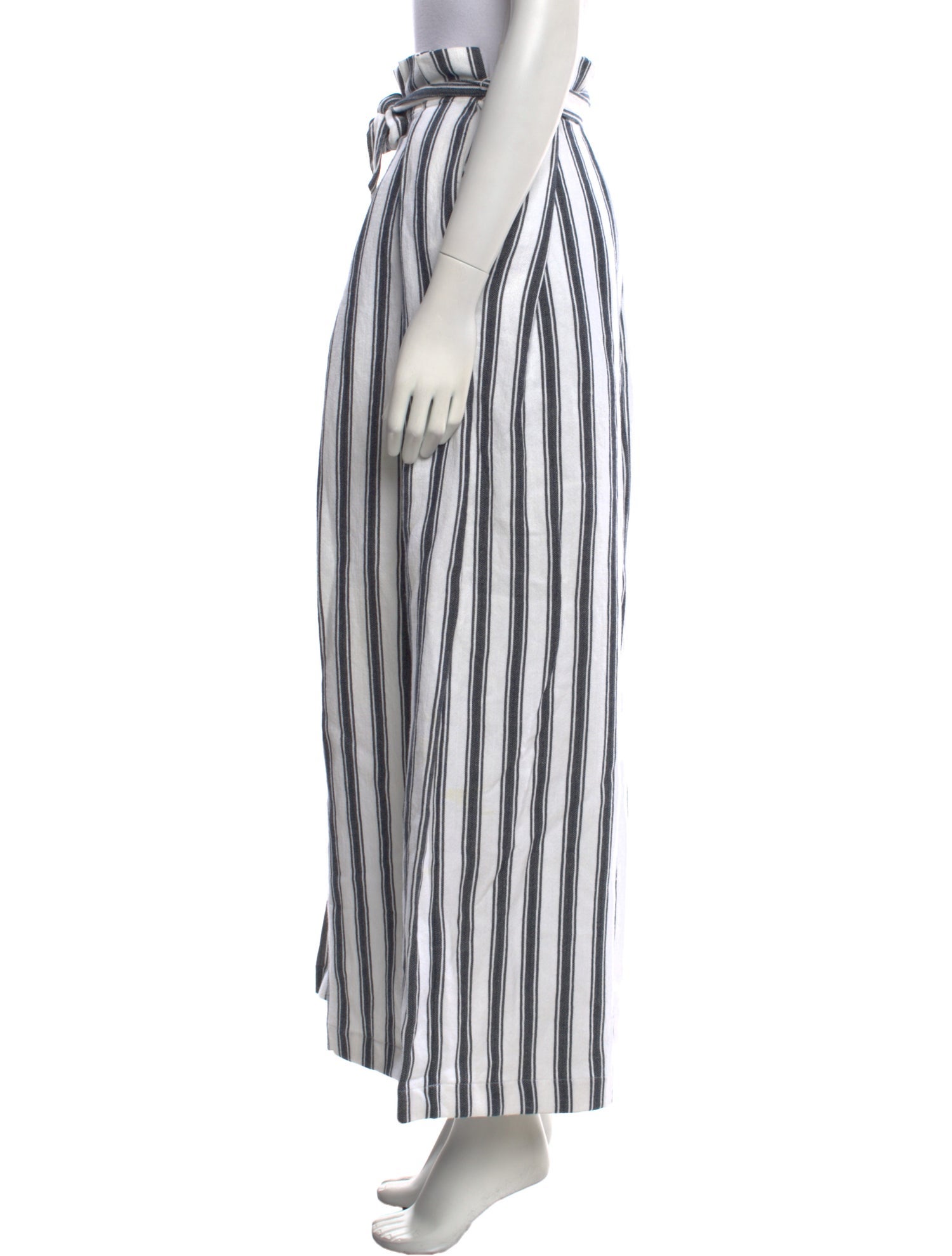Three Graces London Striped Wide Leg Pants