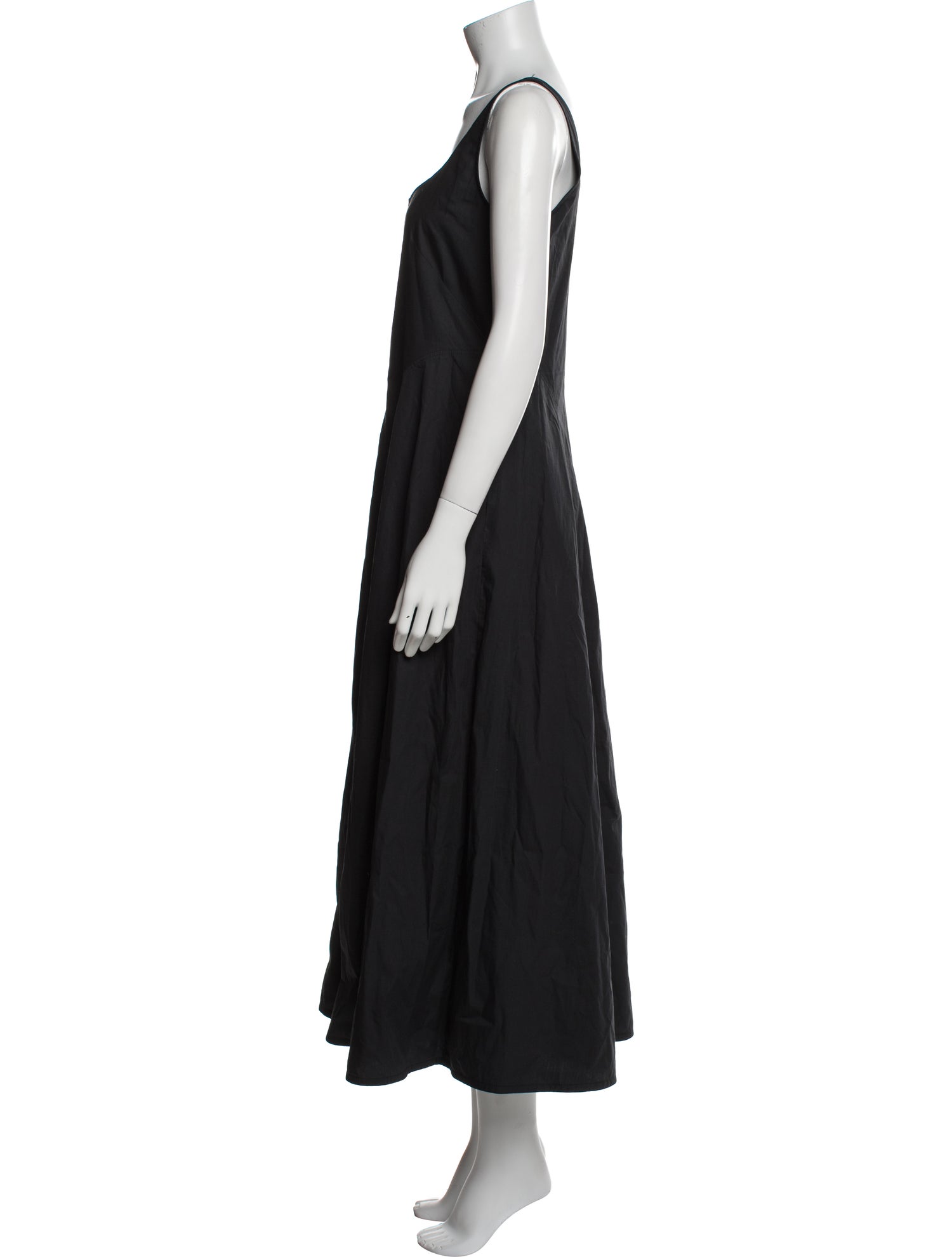 Three Graces London Square Neckline Long Dress