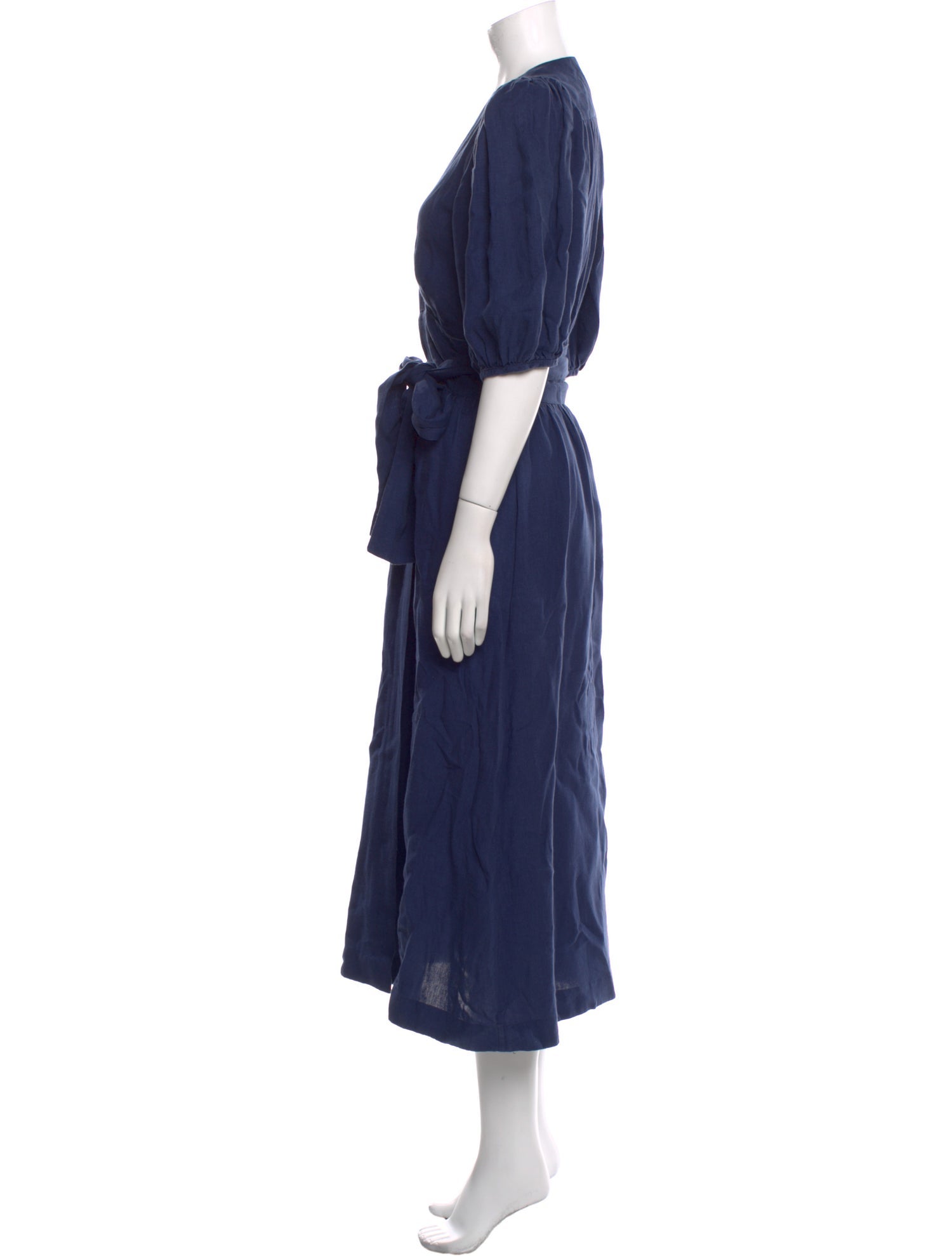 Three Graces London Linen Long Dress